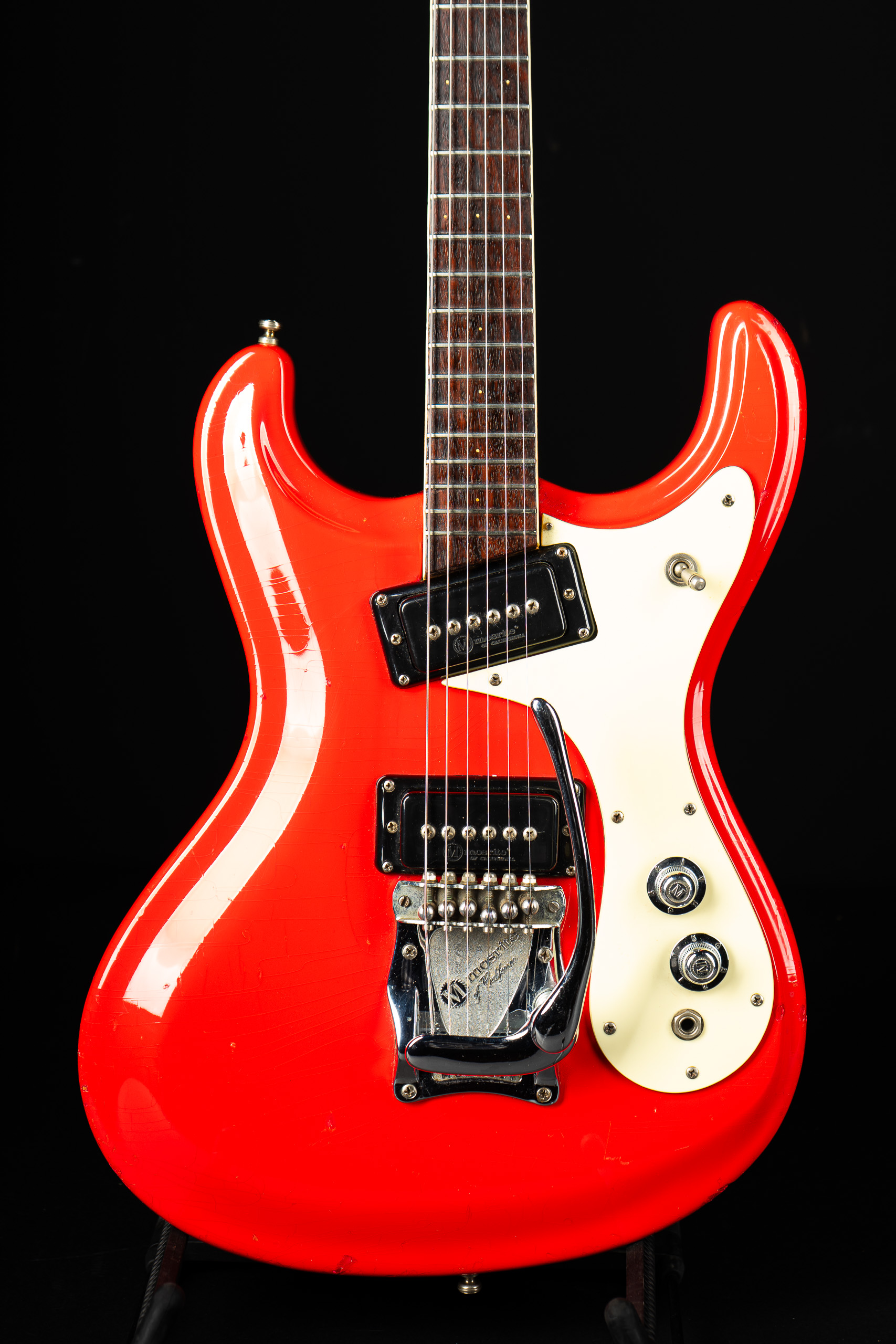 1966 Mosrite The Ventures Model MK-I – Red – GuitarPoint