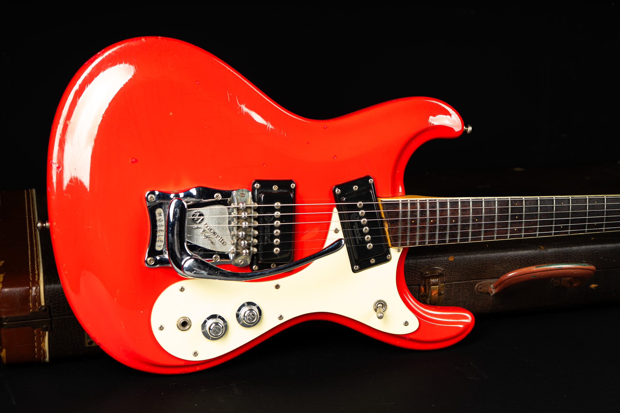 1966 Mosrite The Ventures Model MK-I - Red - GuitarPoint