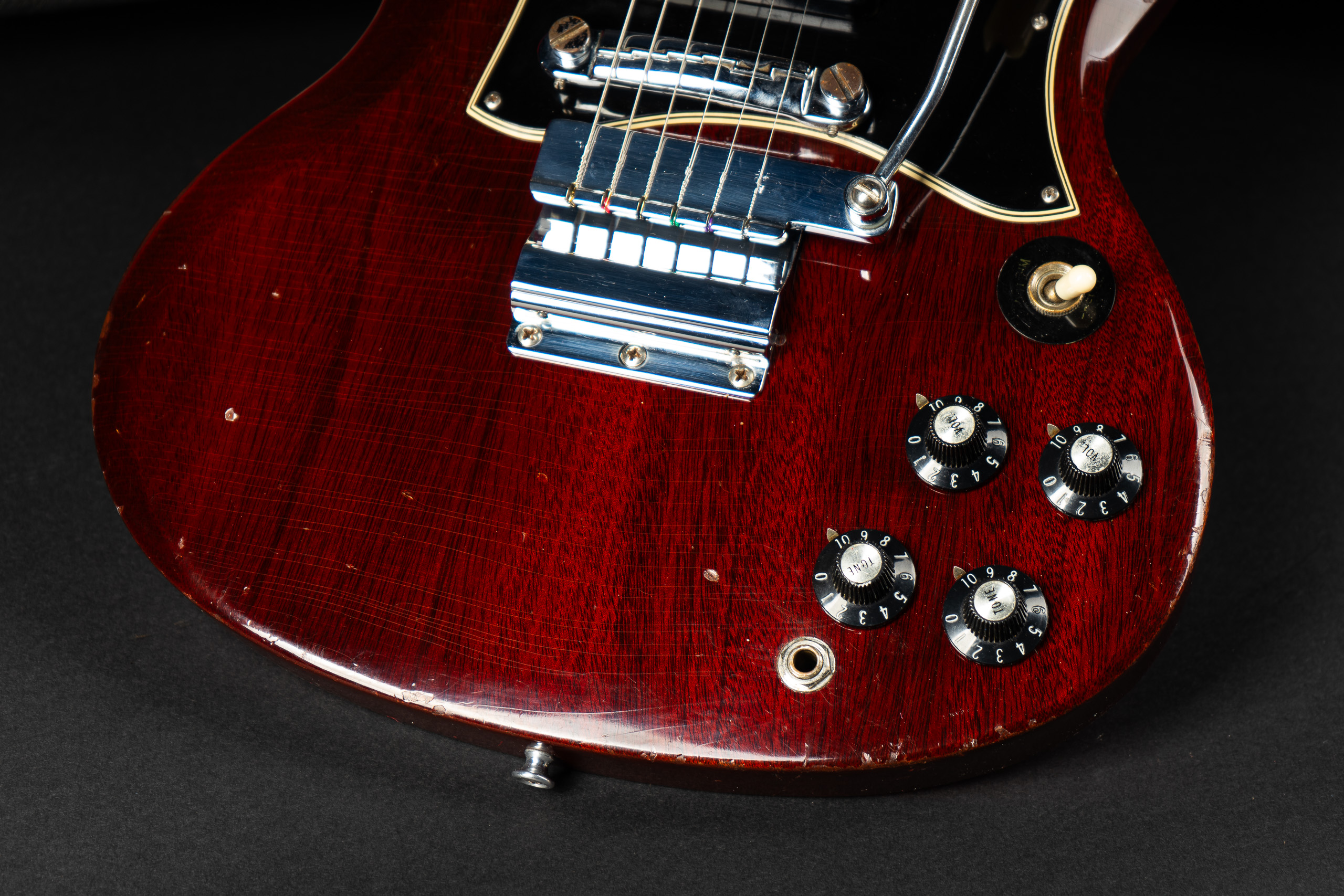 1969 Gibson SG Special - Cherry (68 specs) - GuitarPoint