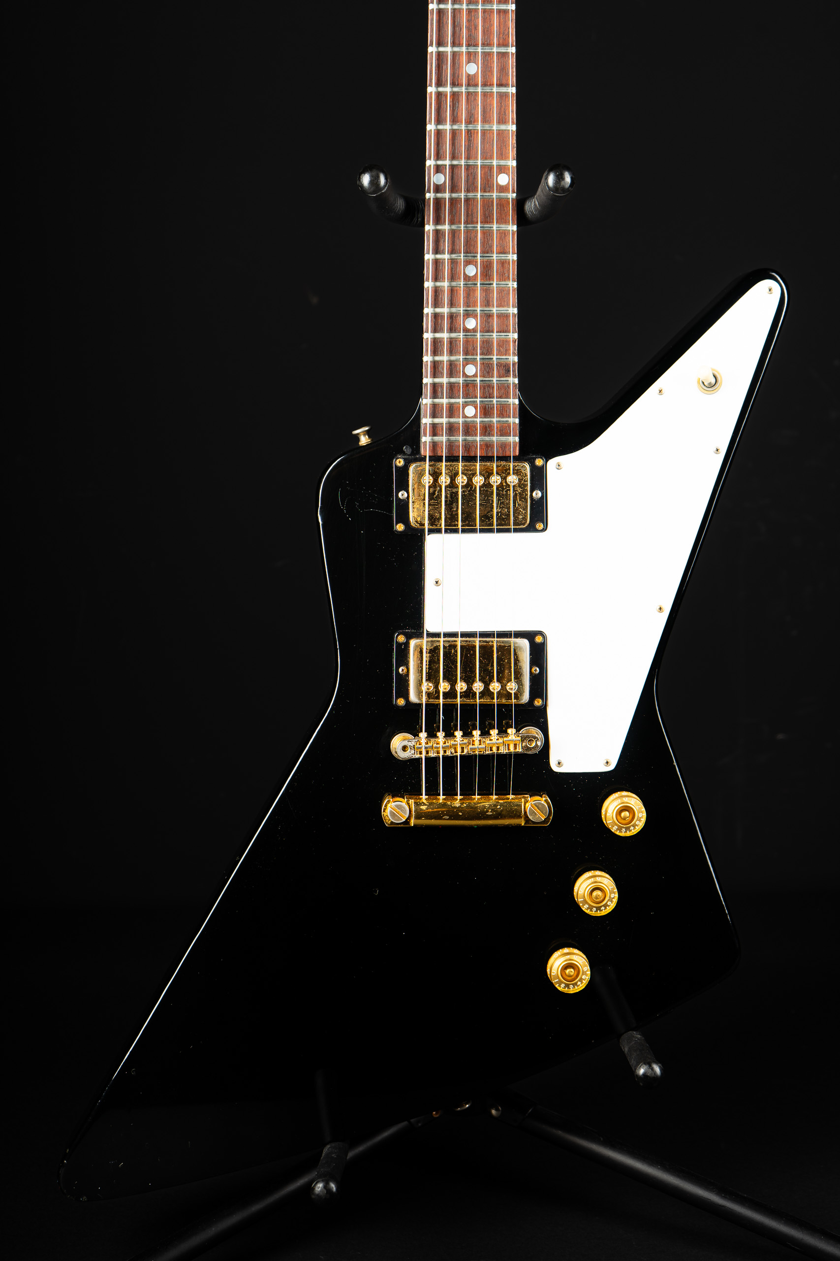 1976 Gibson Explorer – Ebony – GuitarPoint