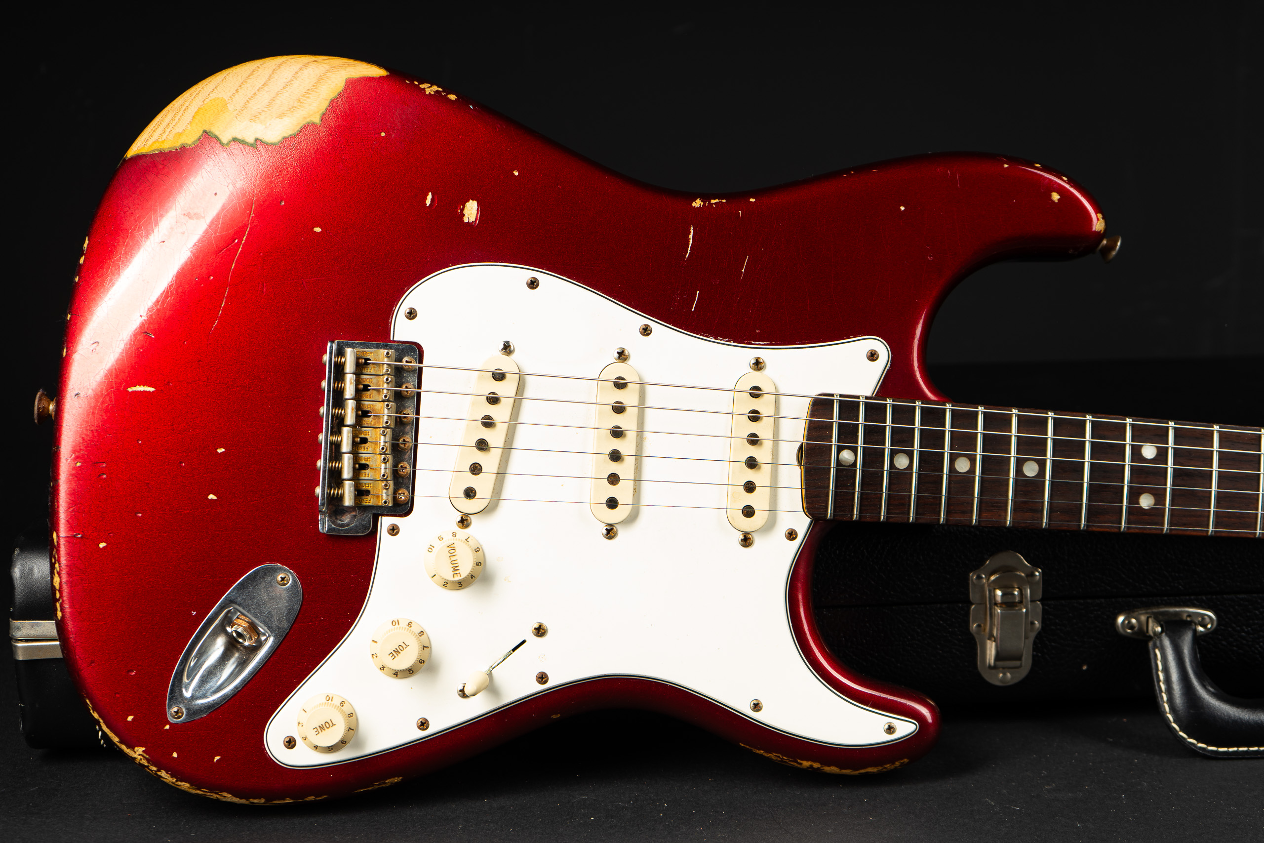 2008 Fender Custom Shop 1968 Stratocaster Heavy Relic - Candy