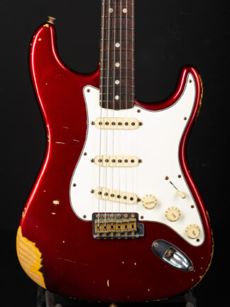 2008 Fender Custom Shop 1968 Stratocaster Heavy Relic - Candy Apple Red