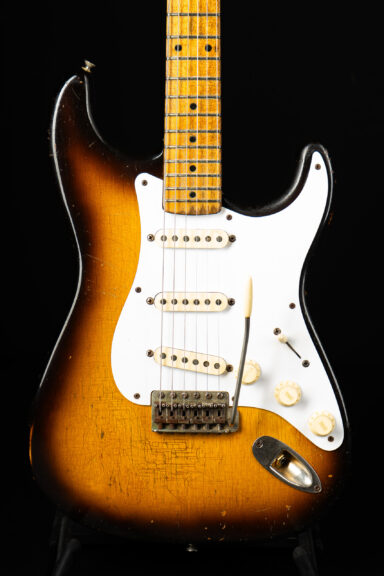 1958 Fender Stratocaster Gold Hardware - Two-Tone Sunburst (1957 specs)