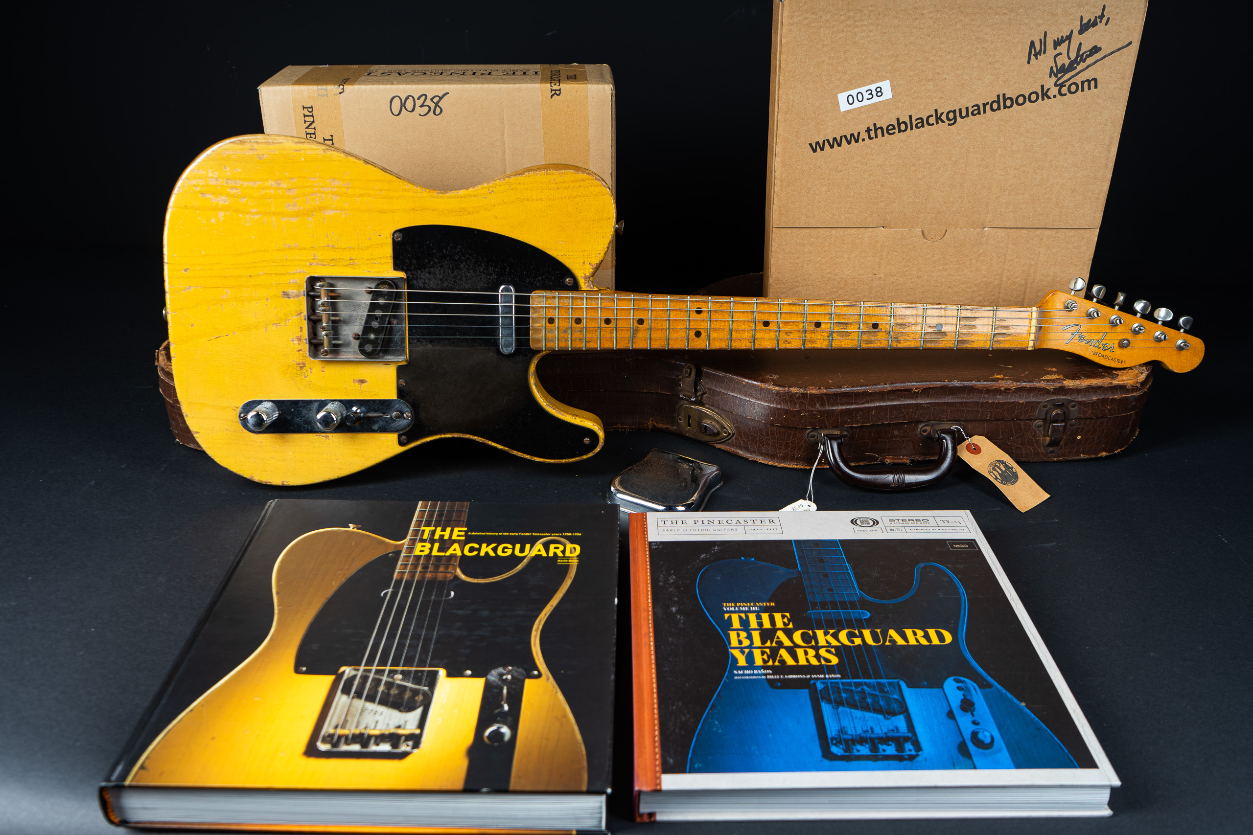 ギター Fender Custom Shop 1950 Broadcaster 1950 Fender Broadcaster - Blond #0038 - GuitarPoint