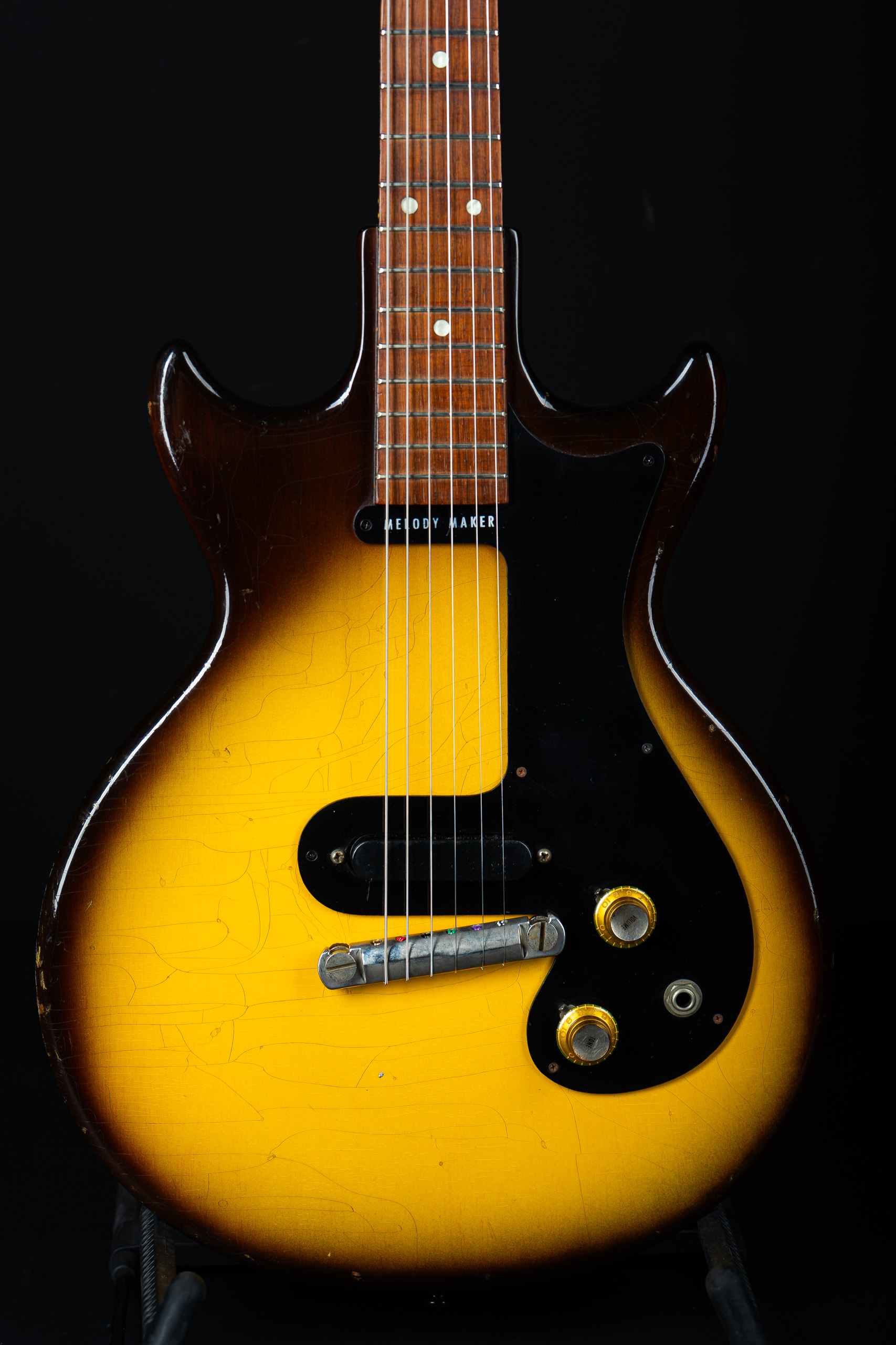 1961 Gibson Melody Maker Short Scale - Sunburst - GuitarPoint