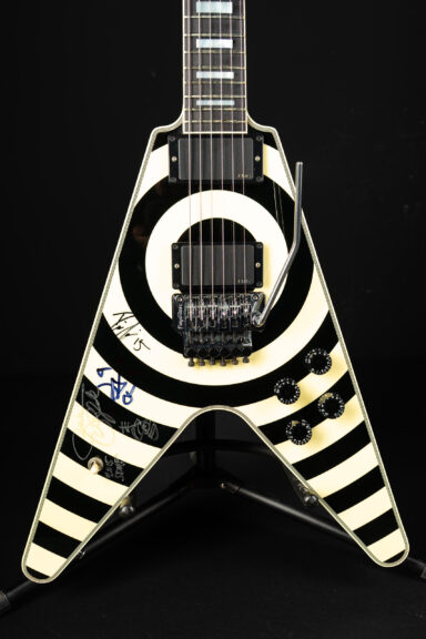 2007 Gibson Inspired By The Zakk Wylde Flying V Custom - Signed by Zakk and BLS #262