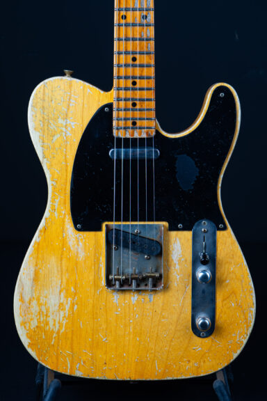Fender Masterbuilt Dennis Galuszka 50s Telecaster Heavy Relic MN - Natural ...3,12Kg