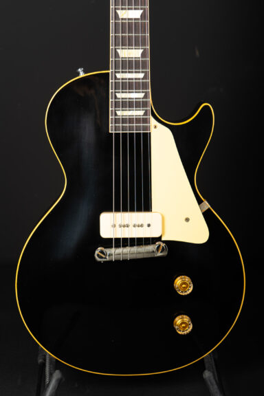 Gibson Custom Shop 1954 Les Paul Standard 1PU - All Ebony (3,7Kg)