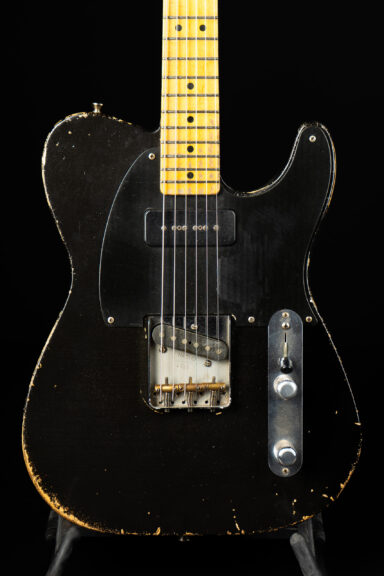 Nacho Guitars 50's Blackguard P90 - Black #1389