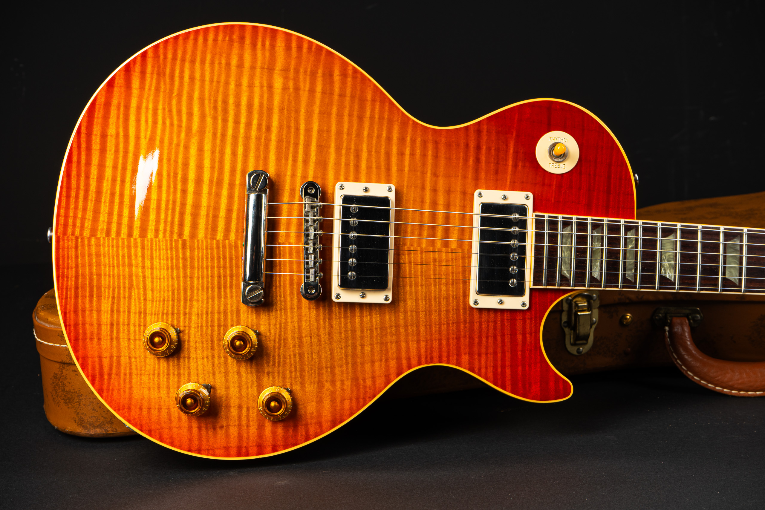 1992 Gibson Les Paul 1959 Reissue Pre-Historic - Heritage Cherry