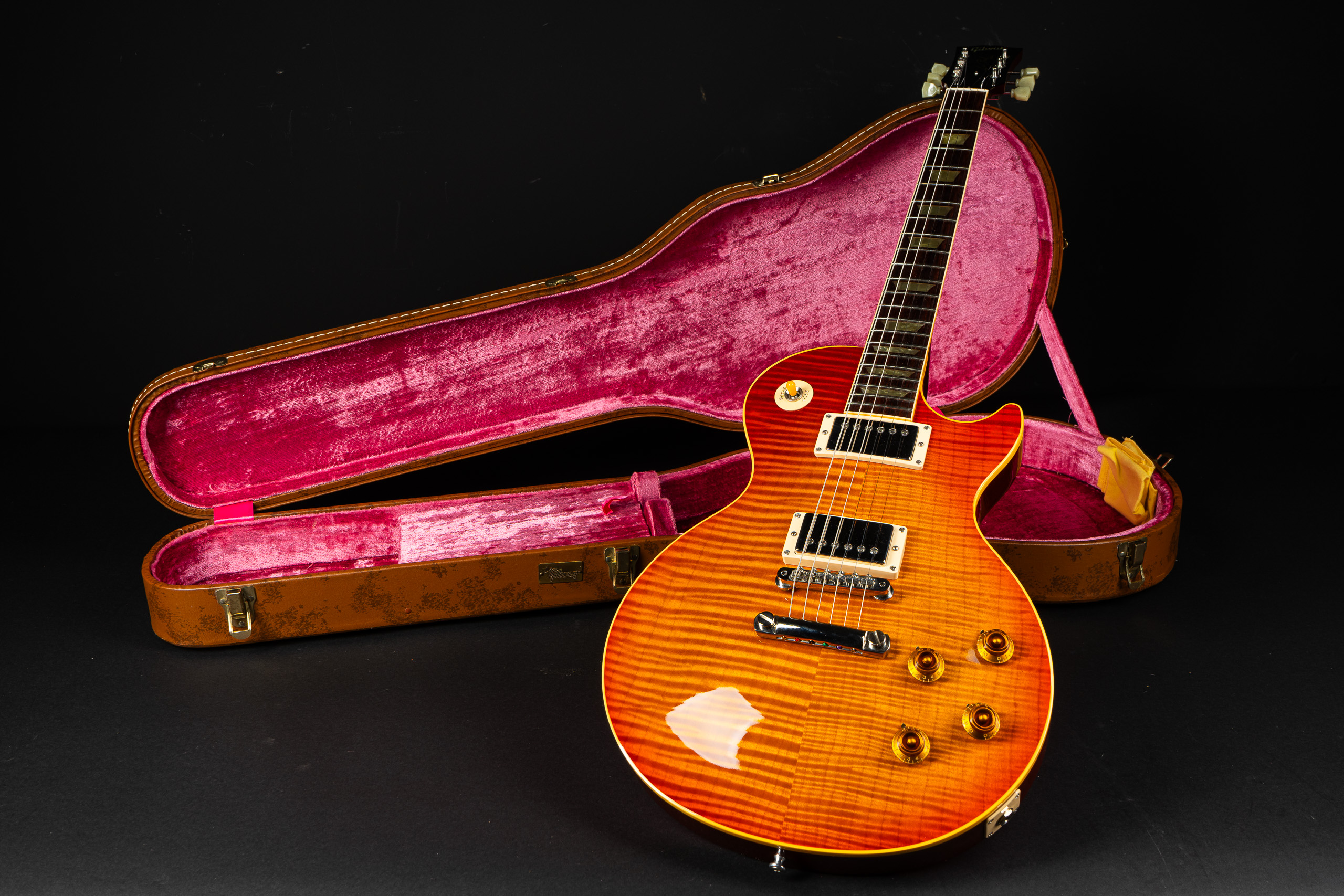 1992 Gibson Les Paul 1959 Reissue Pre-Historic - Heritage Cherry