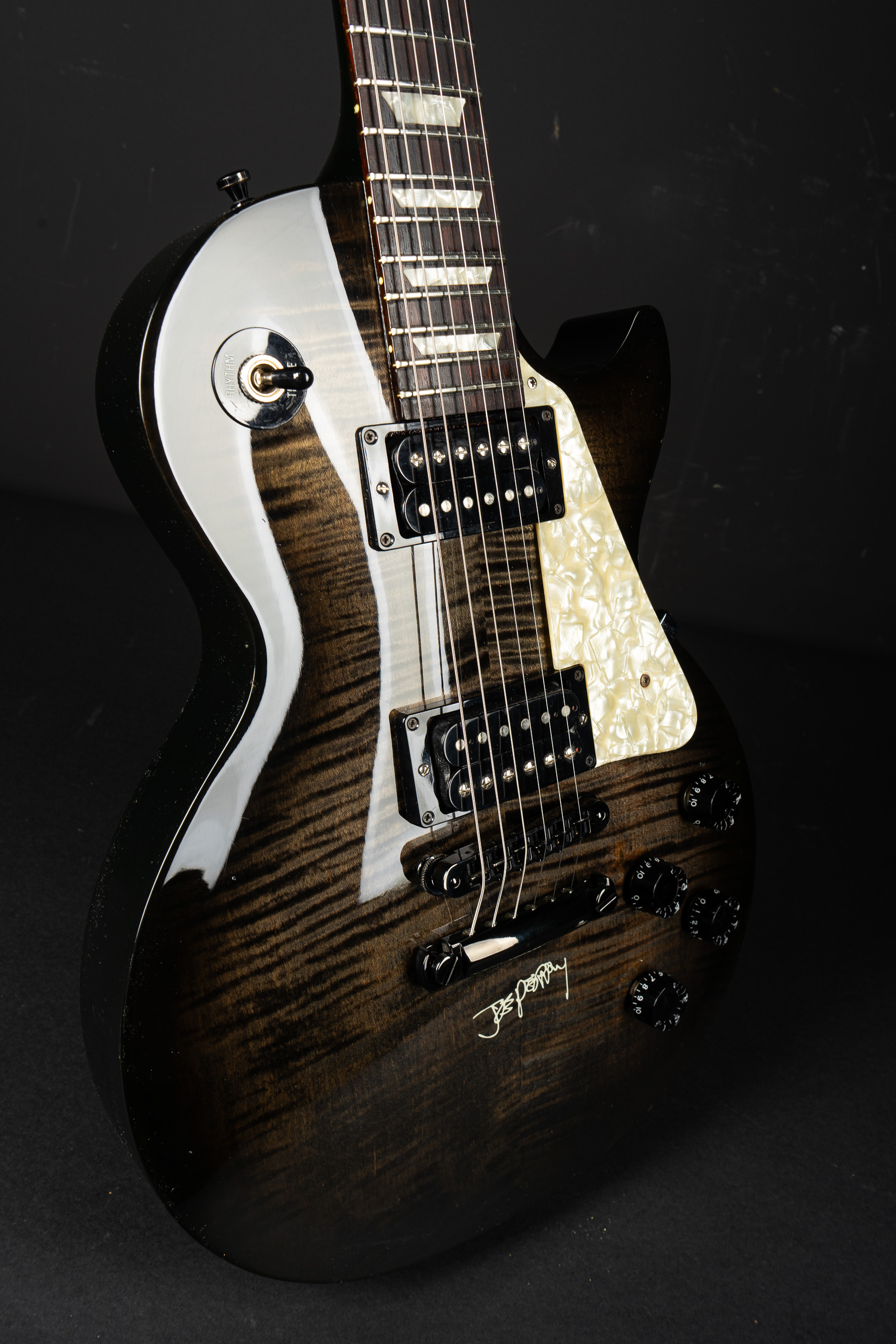 1997 Gibson Les Paul Joe Perry Signature - Translucent Black