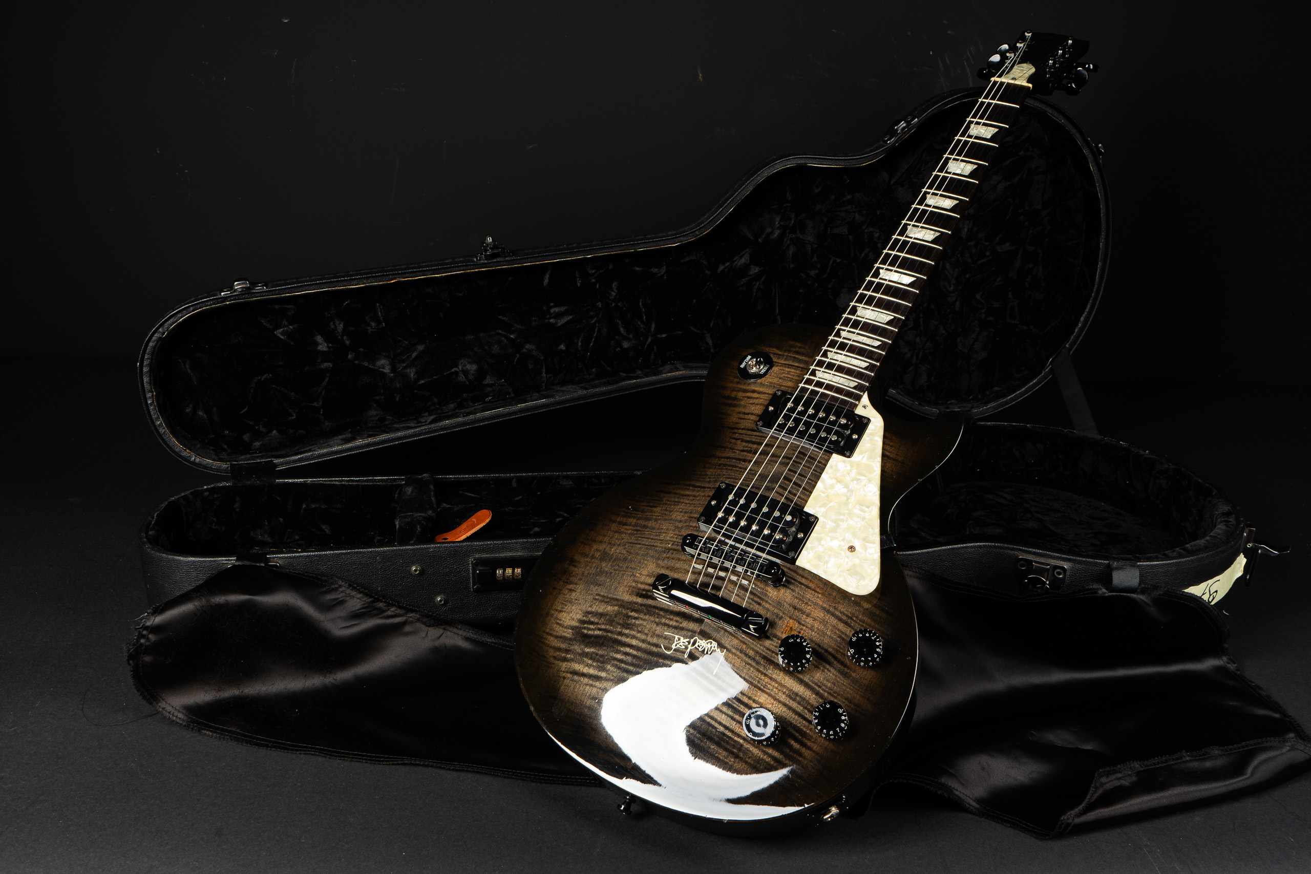1997 Gibson Les Paul Joe Perry Signature - Translucent Black