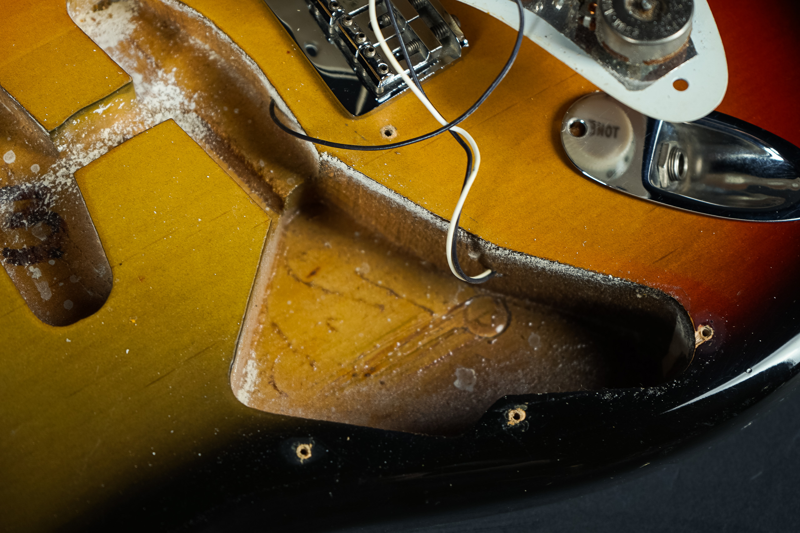 1974 Fender Stratocaster Hardtail Lefthand – Sunburst