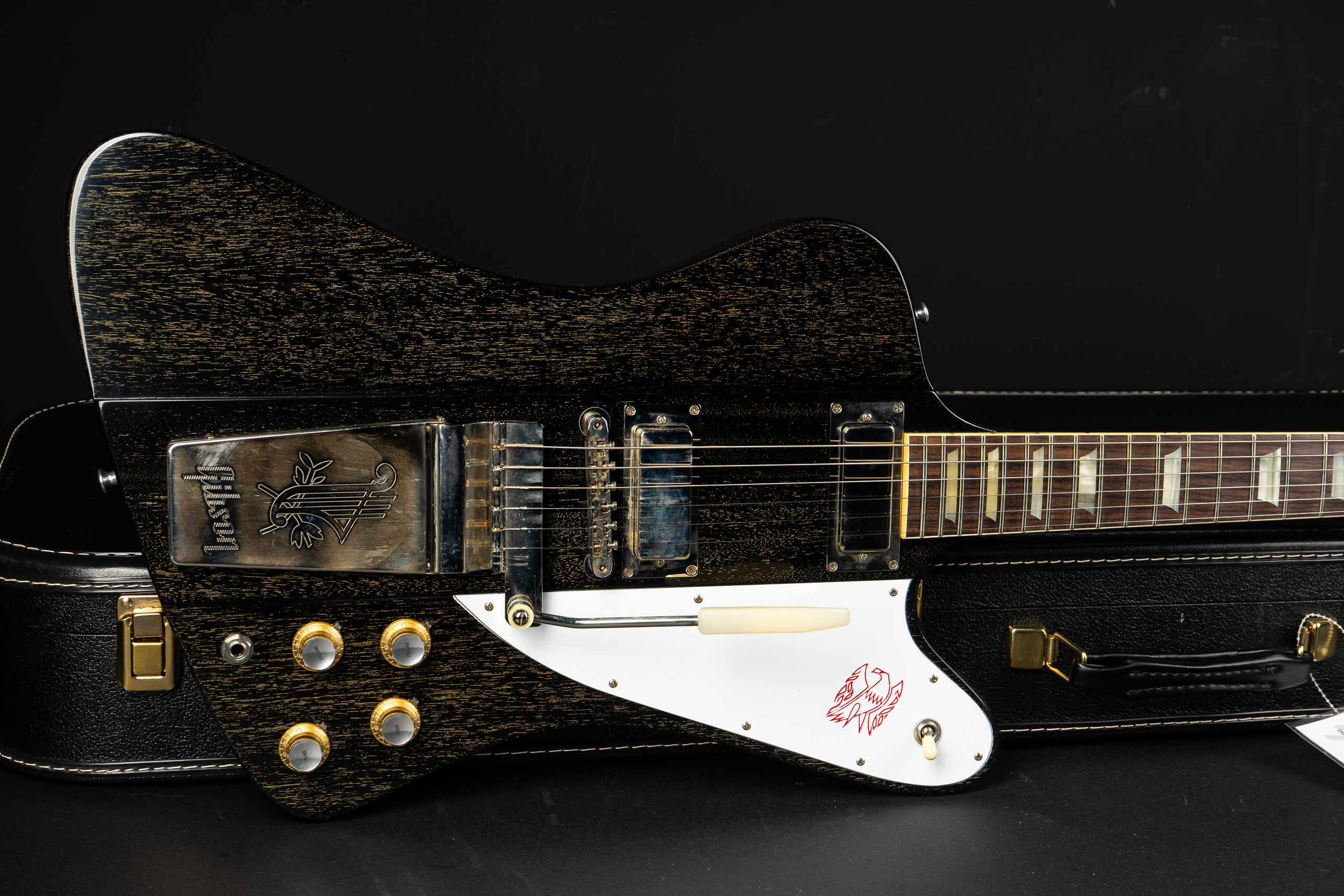 Gibson Custom Shop 1963 Firebird V VOS - Silver Fox - GuitarPoint