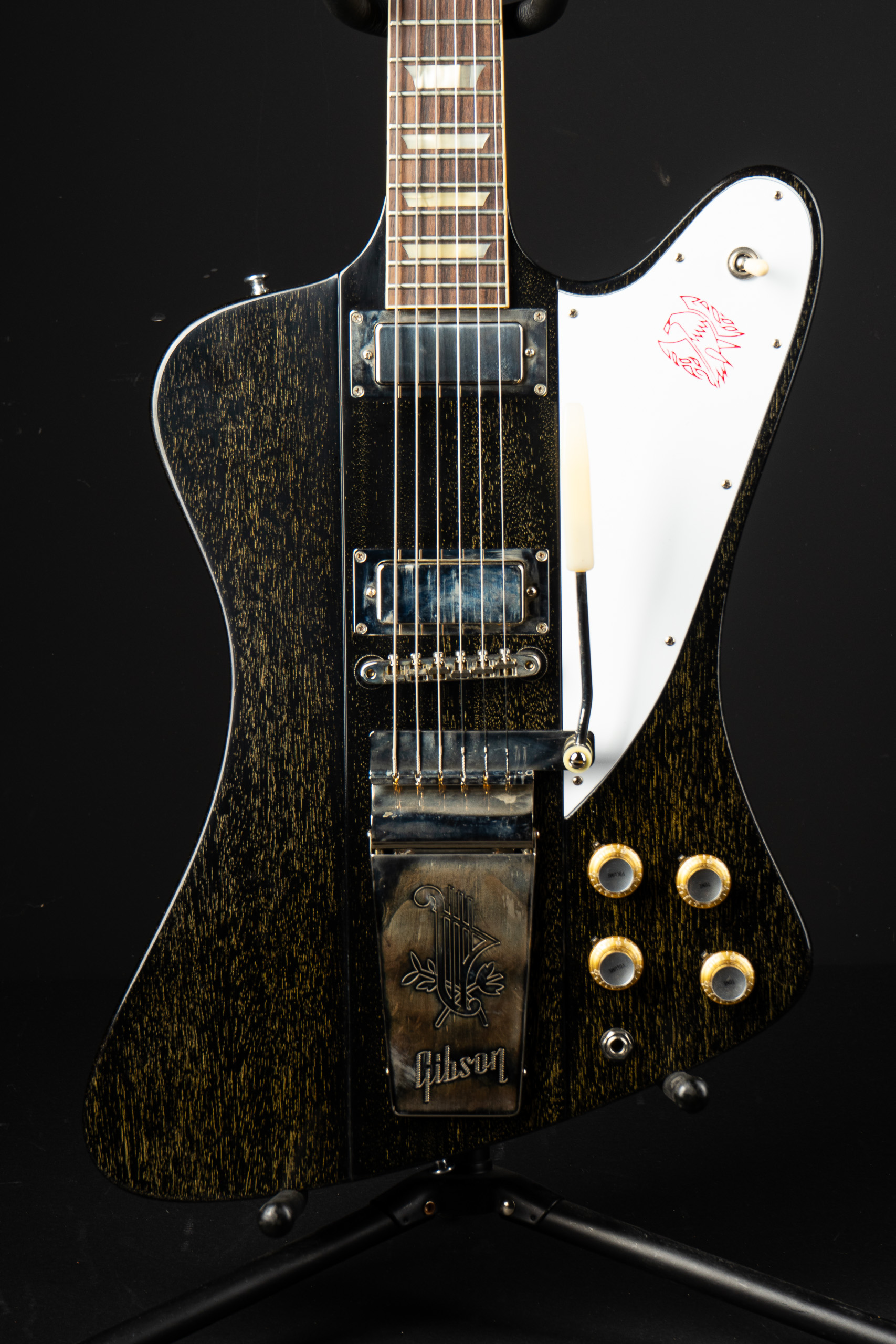 Gibson Custom Shop 1963 Firebird V VOS - Silver Fox - GuitarPoint