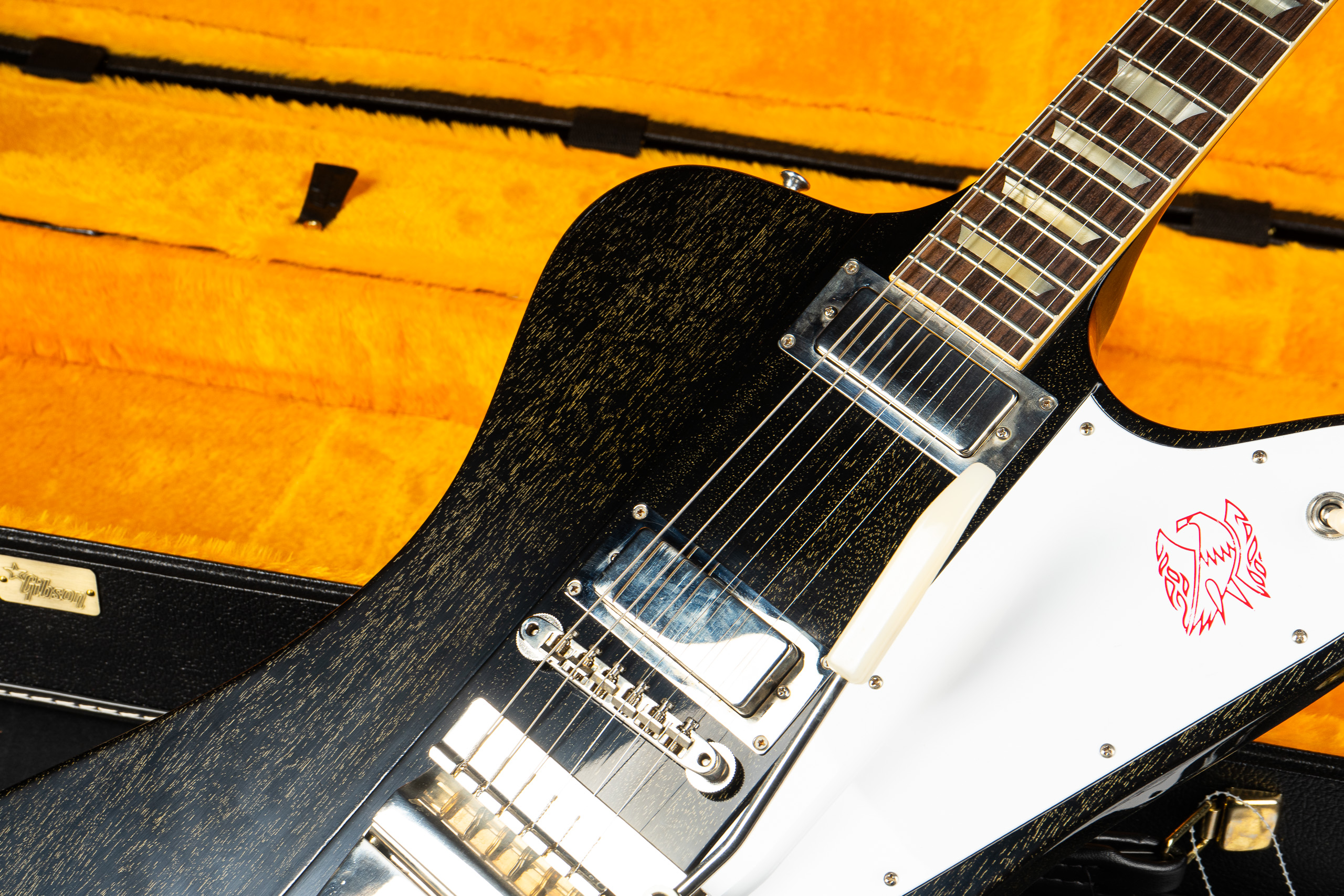 Gibson Custom Shop 1963 Firebird V VOS - Silver Fox - GuitarPoint