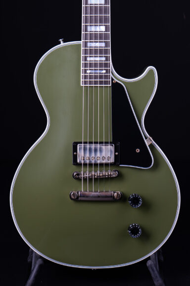 Gibson Custom Shop Les Paul Custom 1PU VOS – Olive Drab 4,02kg