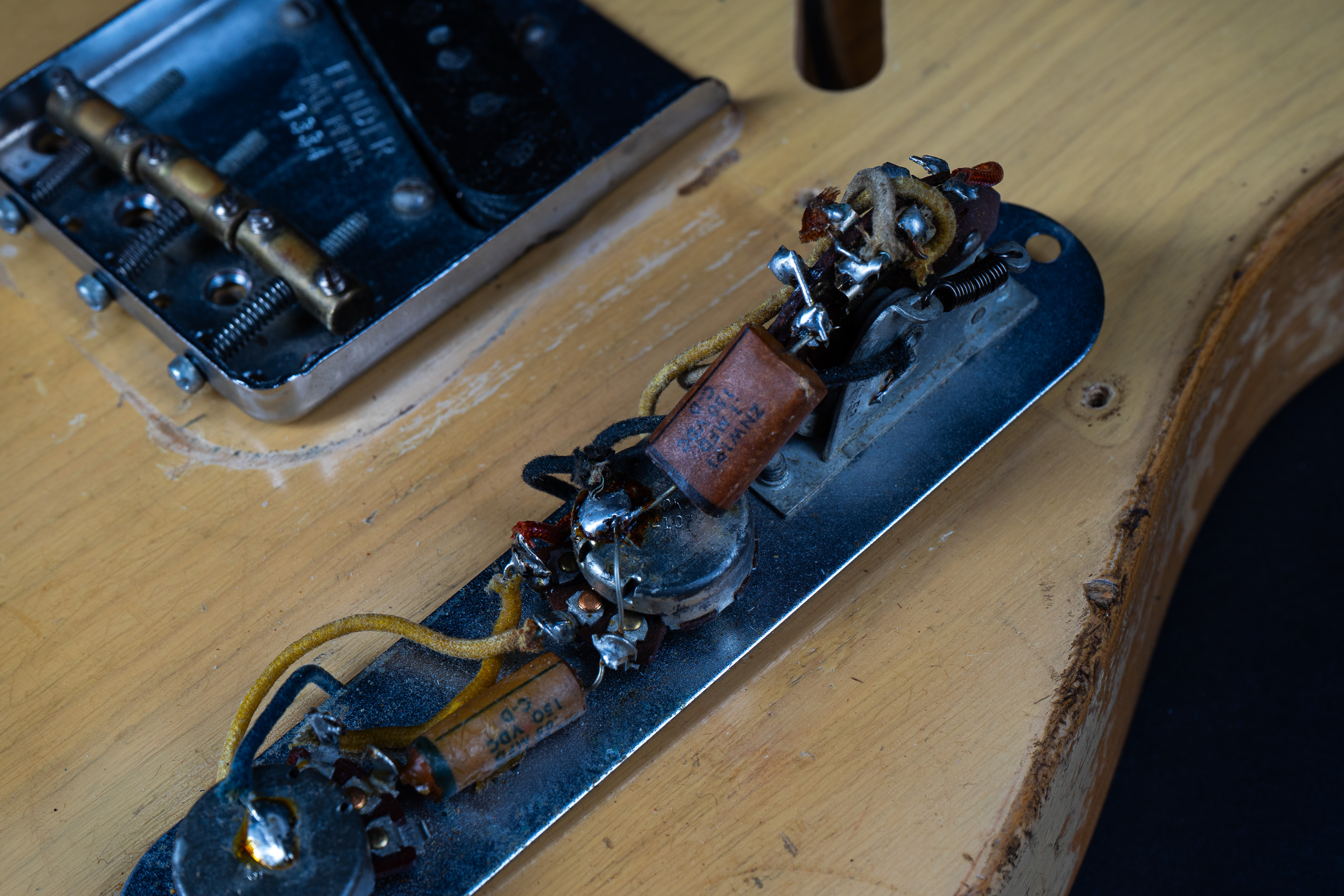 1951 Fender Dual Pickup Esquire #1334 (3,07Kg!)