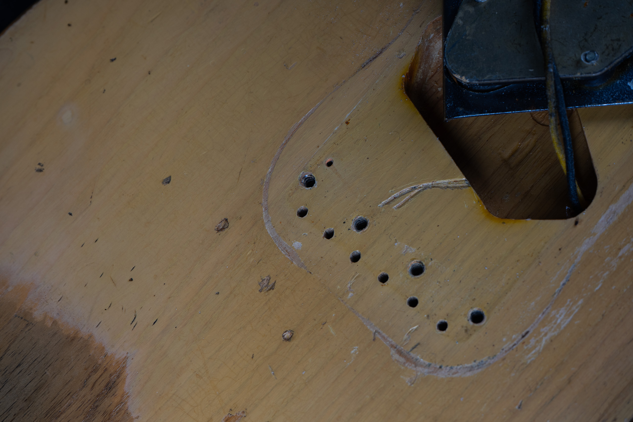 1951 Fender Dual Pickup Esquire #1334 (3,07Kg!)