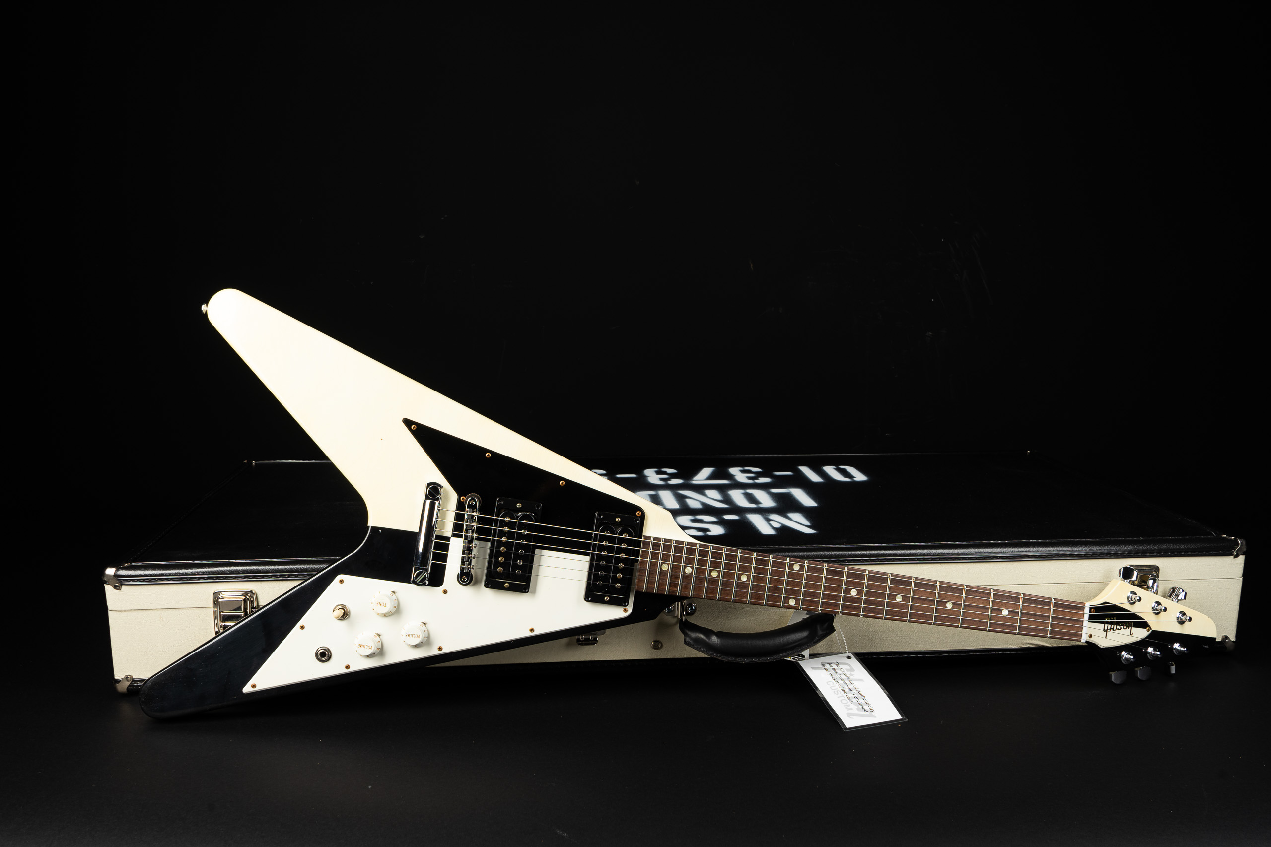 Gibson Custom Shop 1971 Flying V Michael Schenker Murphy Lab Light