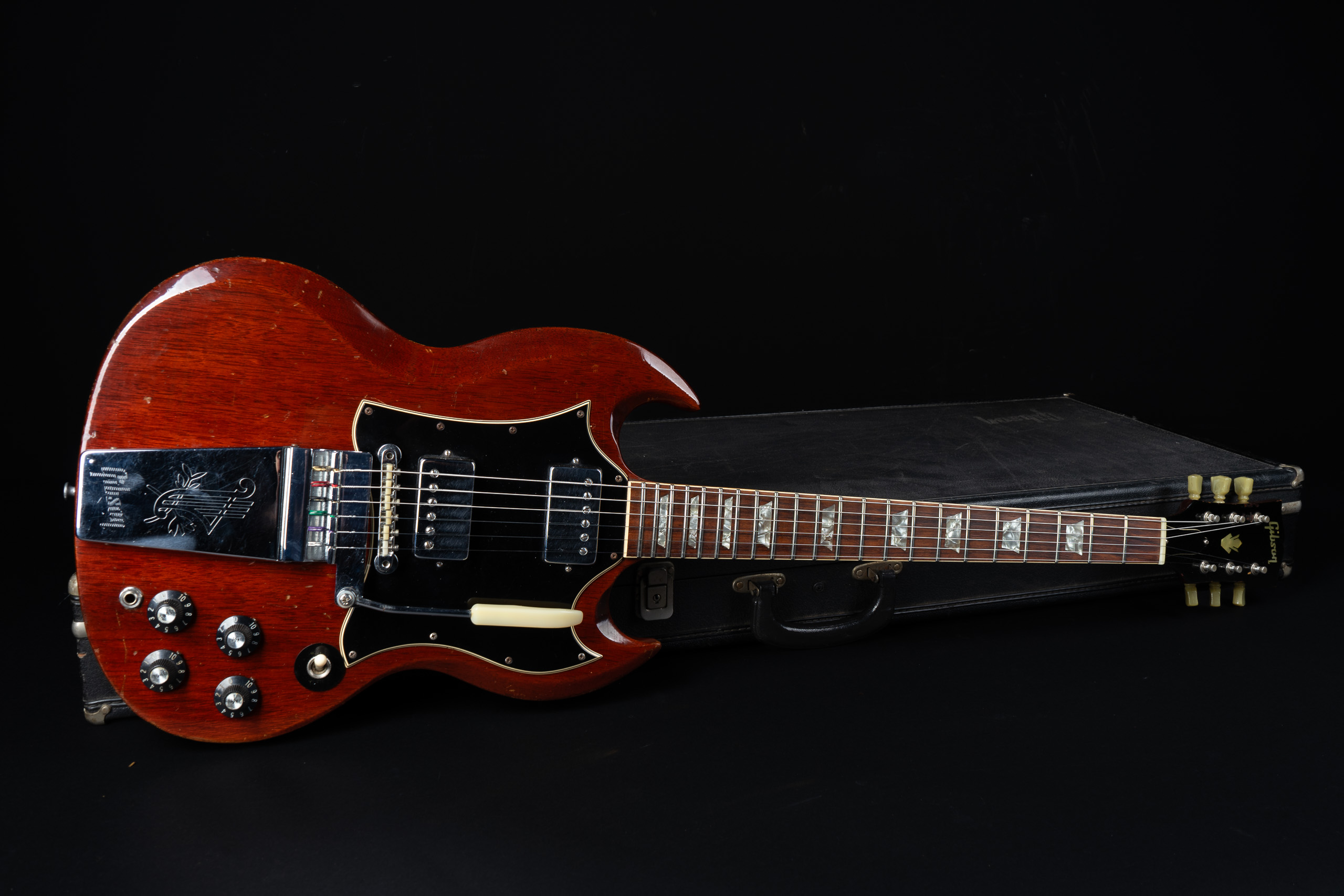 1968 Gibson SG Standard - Cherry 2,98Kg! - GuitarPoint