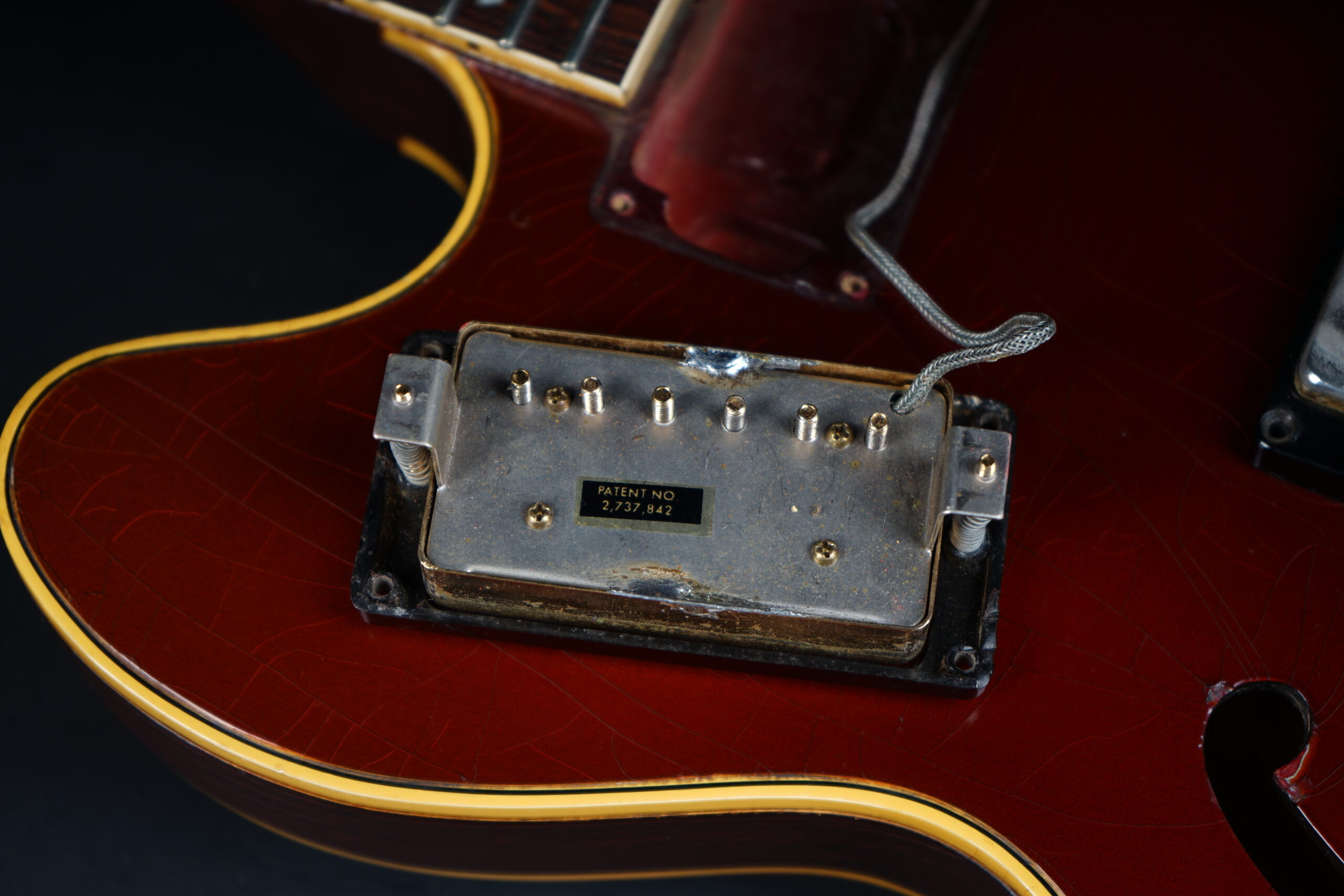 1969 Gibson ES-345 TDSV – Sparkling Burgundy Metallic
