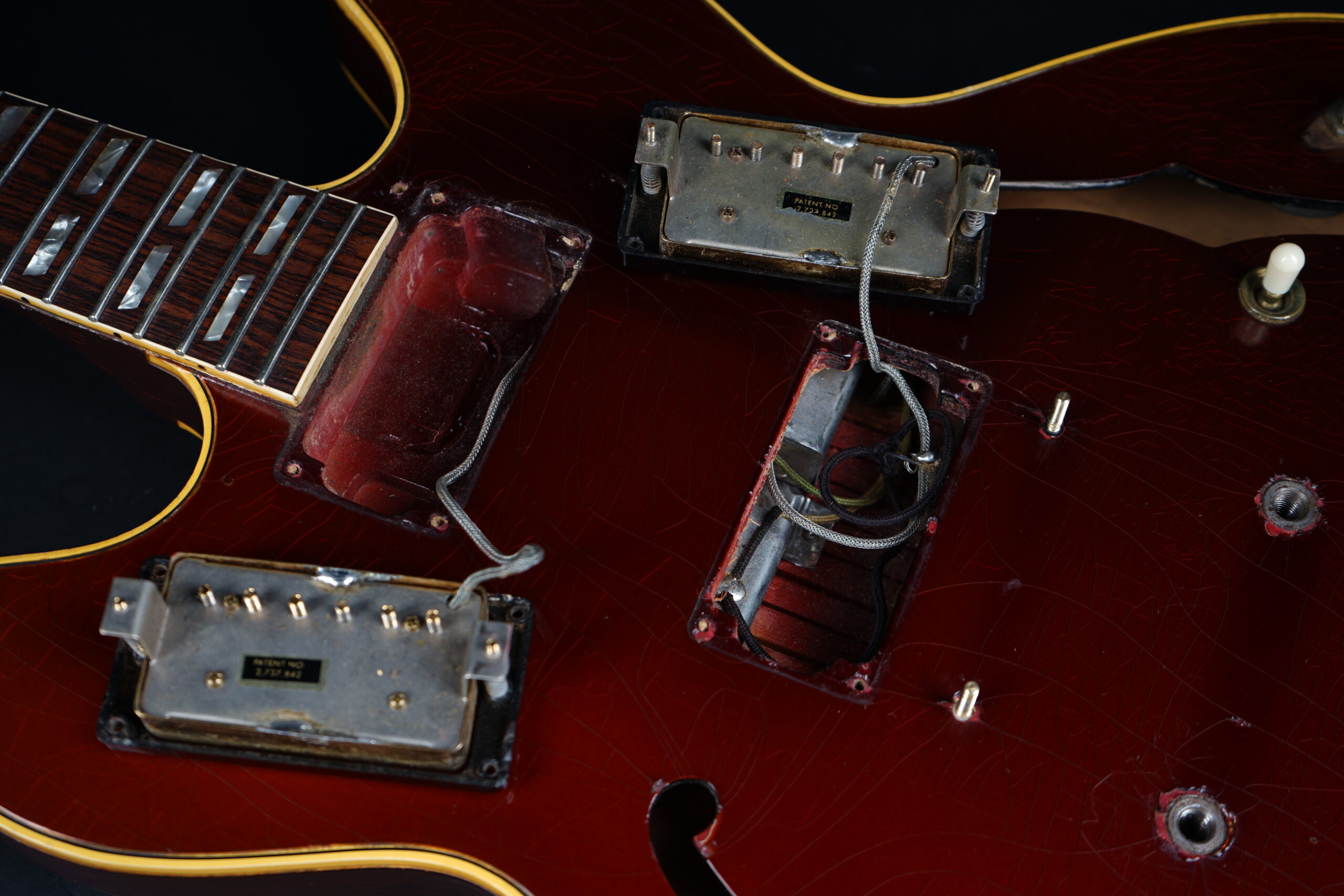 1969 Gibson ES-345 TDSV – Sparkling Burgundy Metallic