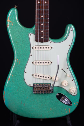 2020 Fender Custom Shop 1961 Stratocaster Ltd. Relic – Aged Seafoam Green Sparkle