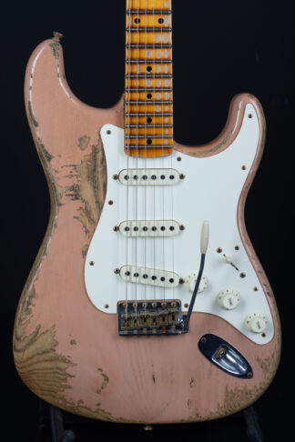 2022 Fender Custom Shop Stratocaster Ltd. Hot Rod Super Heavy Relic – Dirty Shell Pink