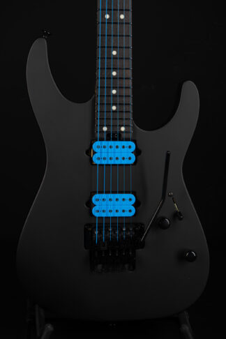 Charvel Custom Shop Dinky 24 2H FR - Blue on Black