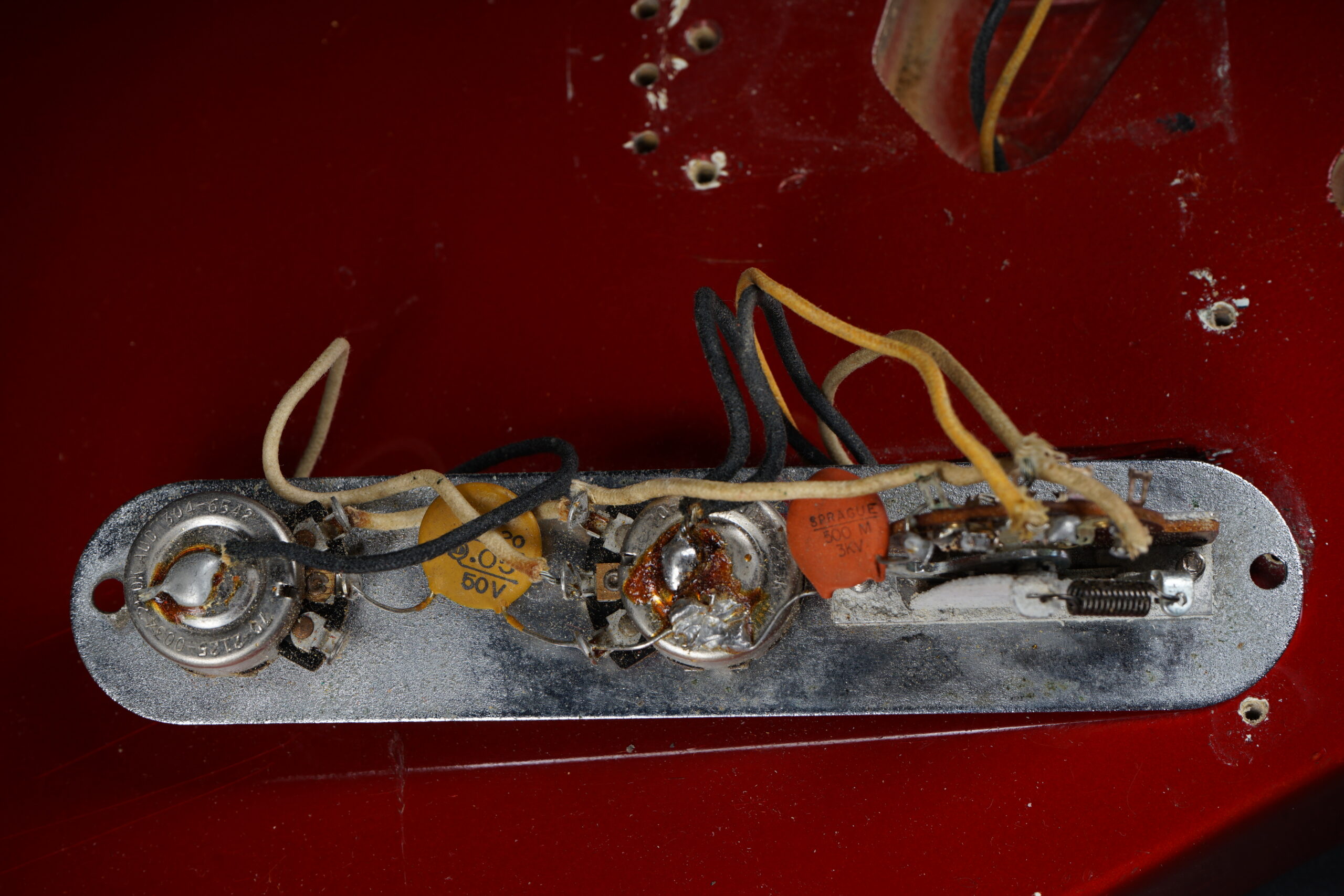 1965 Fender Telecaster – Candy Apple Red Maple Cap Neck