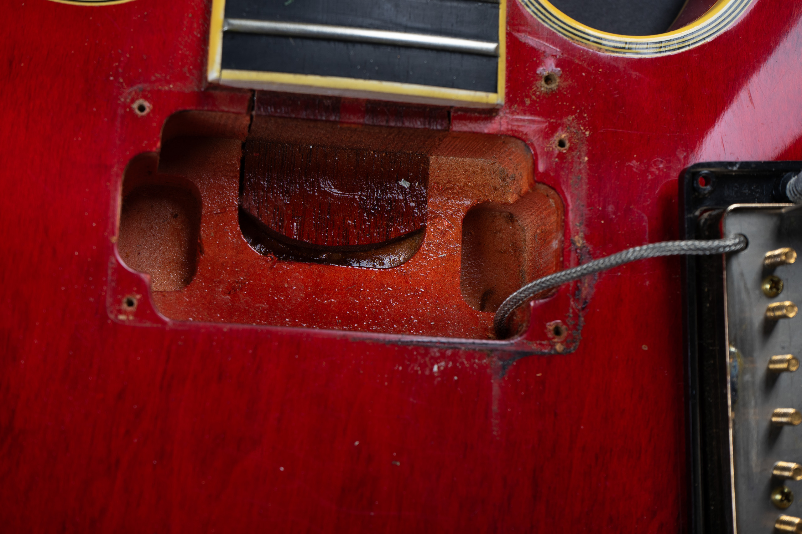 1960 Gibson ES-355 TD Mono/No Varitone Bigsby – Cherry