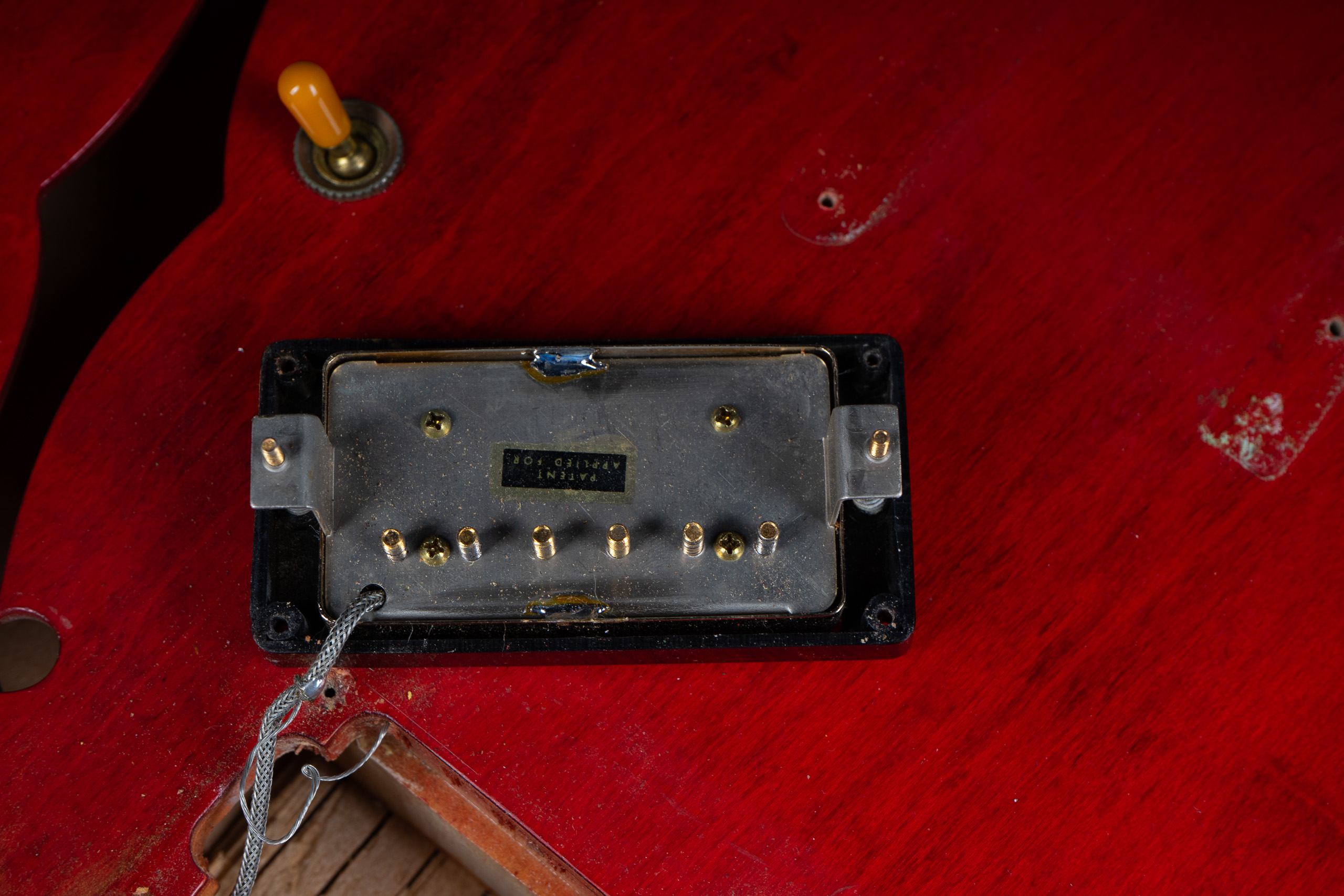 1960 Gibson ES-355 TD Mono/No Varitone Bigsby – Cherry