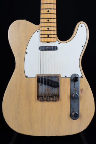 Fender GuitarPoint Hall of Fame Masterbuilt David Brown 1965 Telecaster Relic – Vintage Blond