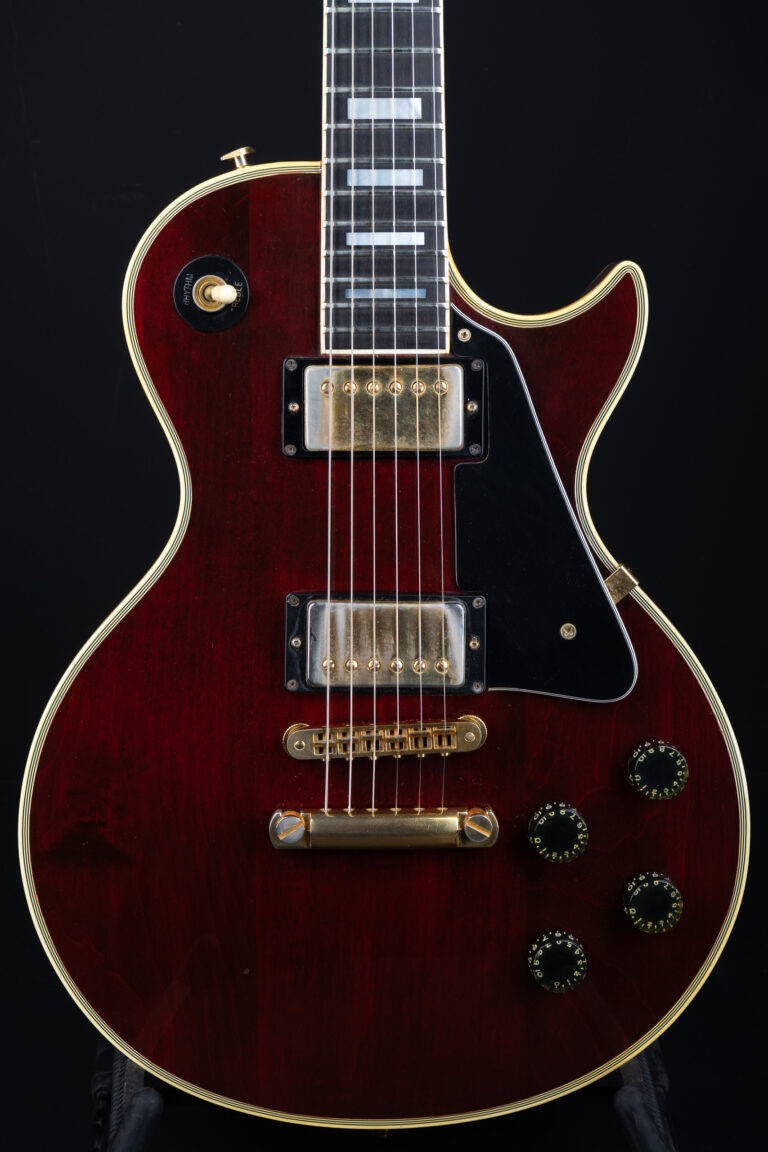 1981 Gibson Les Paul Custom – Winered (Tim Shaws!)