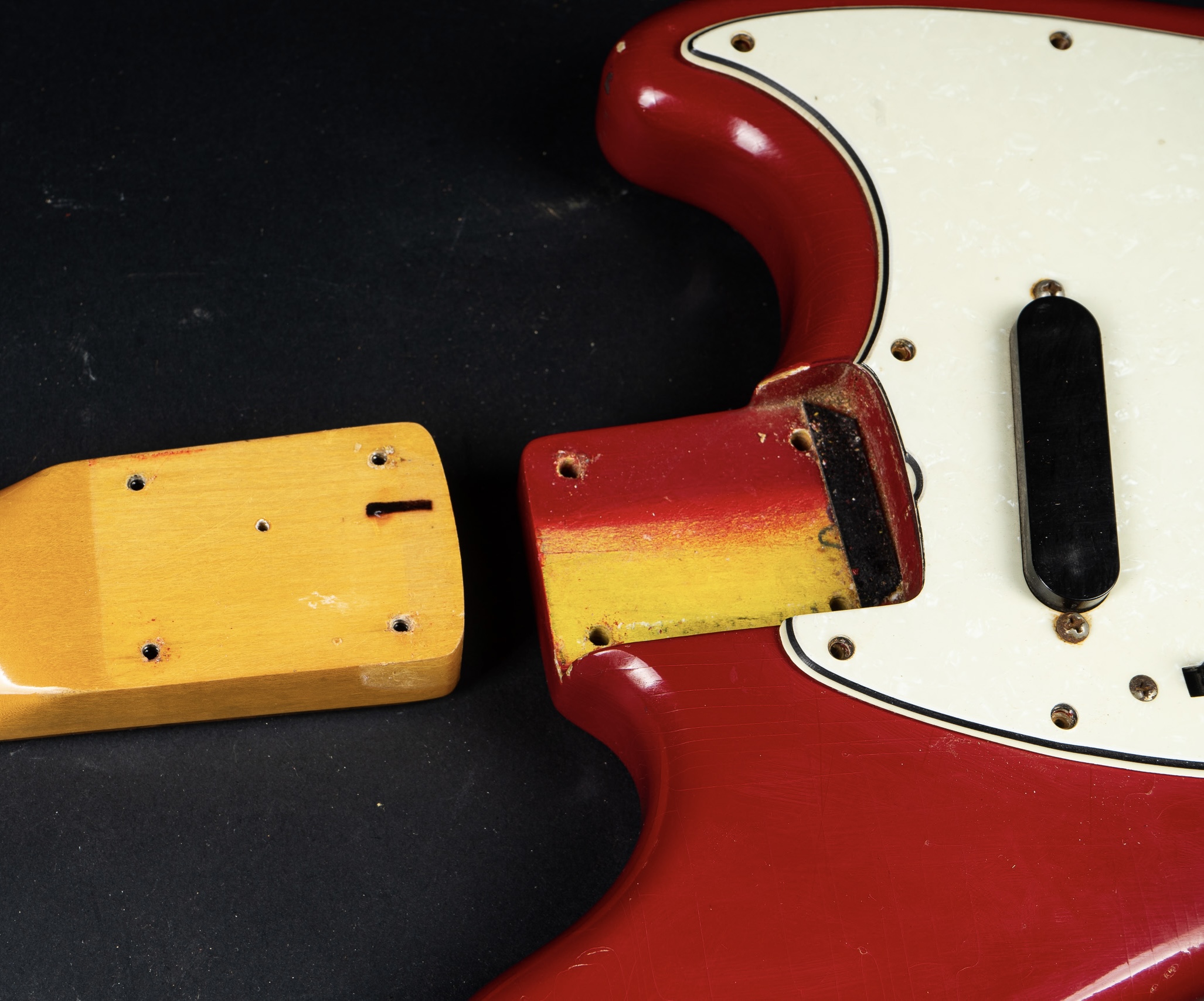1965 Fender Mustang – Red (JAN65 neck!)