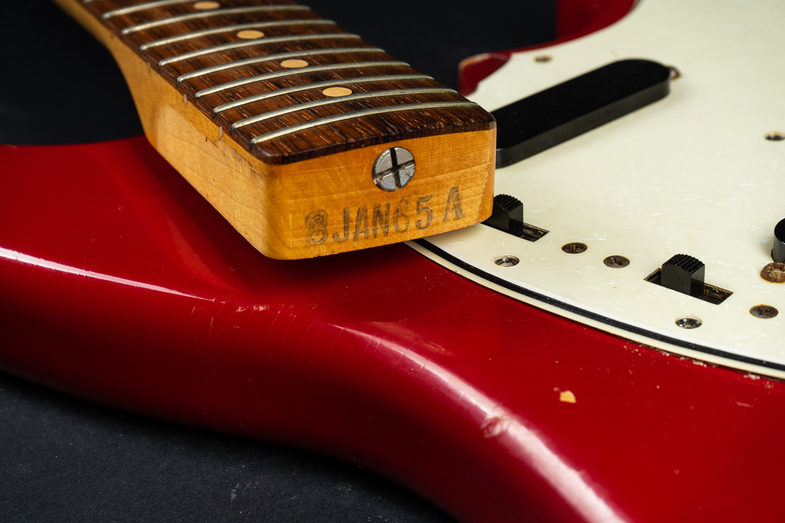 1965 Fender Mustang – Red (JAN65 neck!)