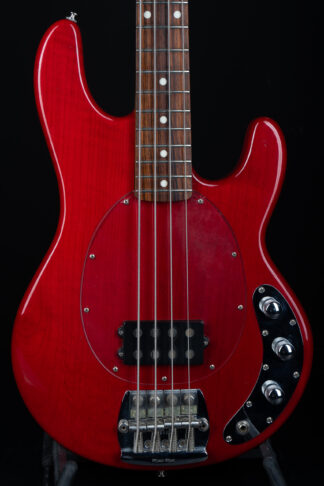 1988 Music Man Ernie Ball Stingray 2-EQ - Translucent Red