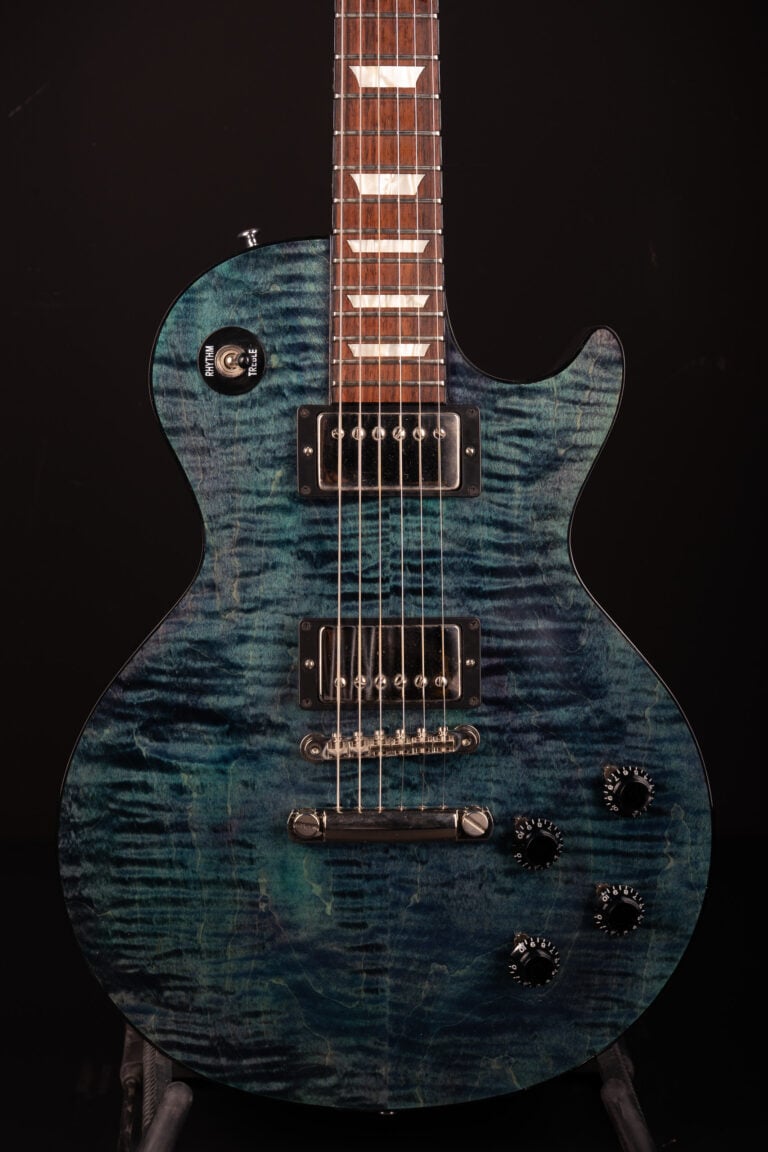 2017 Gibson Custom Shop Les Paul Standard Figured Top – Nordic Blue