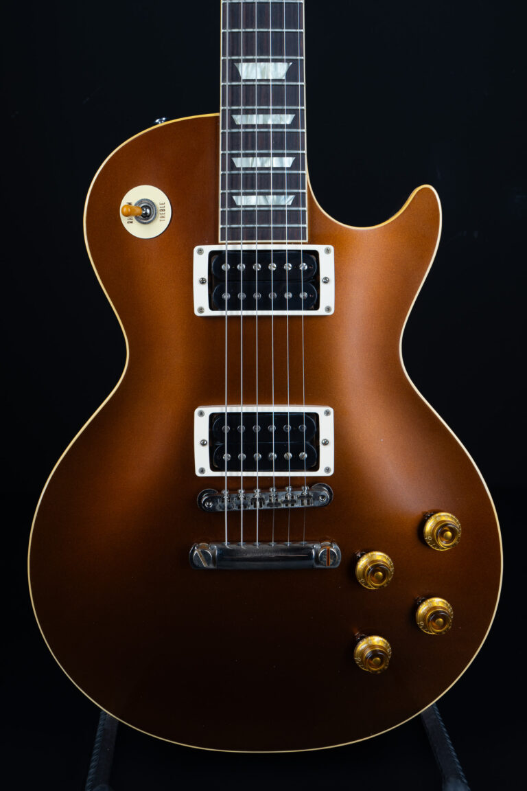 Gibson 1957 Les Paul GuitarPoint Edition VOS Darker Goldtop Stinger Darkback 59 Neck