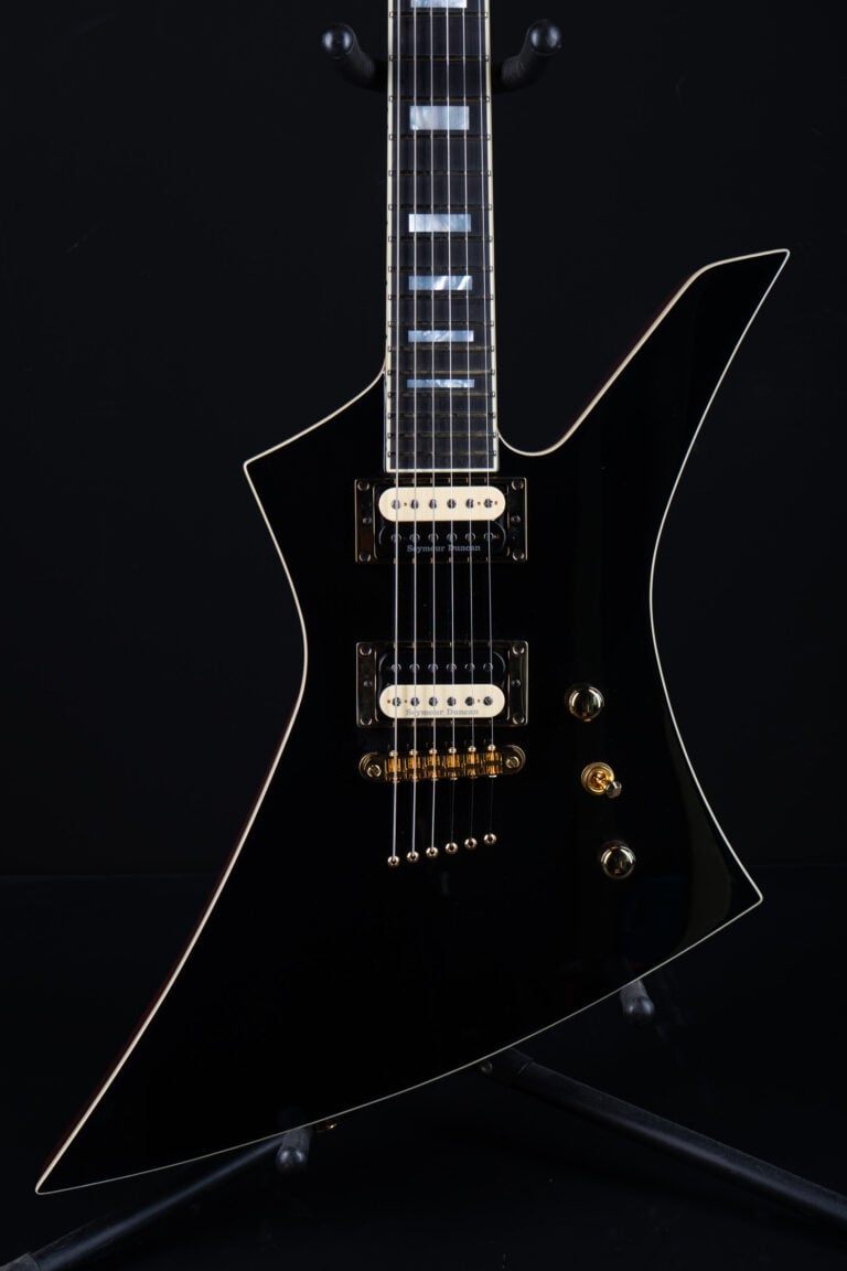 Jackson USA Custom Shop Kelly 2H TOM Black and Natural