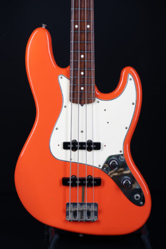1992 Fender American Vintage '61 Jazz Bass Reissue Stack Knob - Fiesta Red
