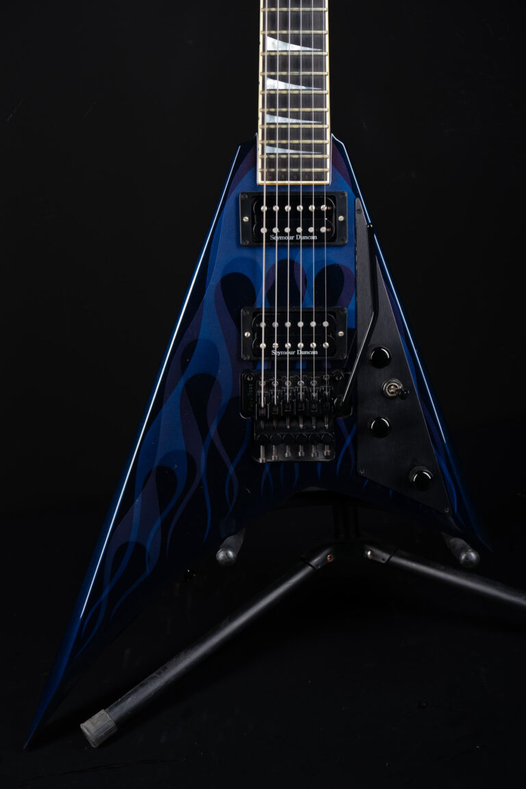 2003 Jackson USA Custom Shop Randy Rhoads RR1 – Blue Ghost Flames