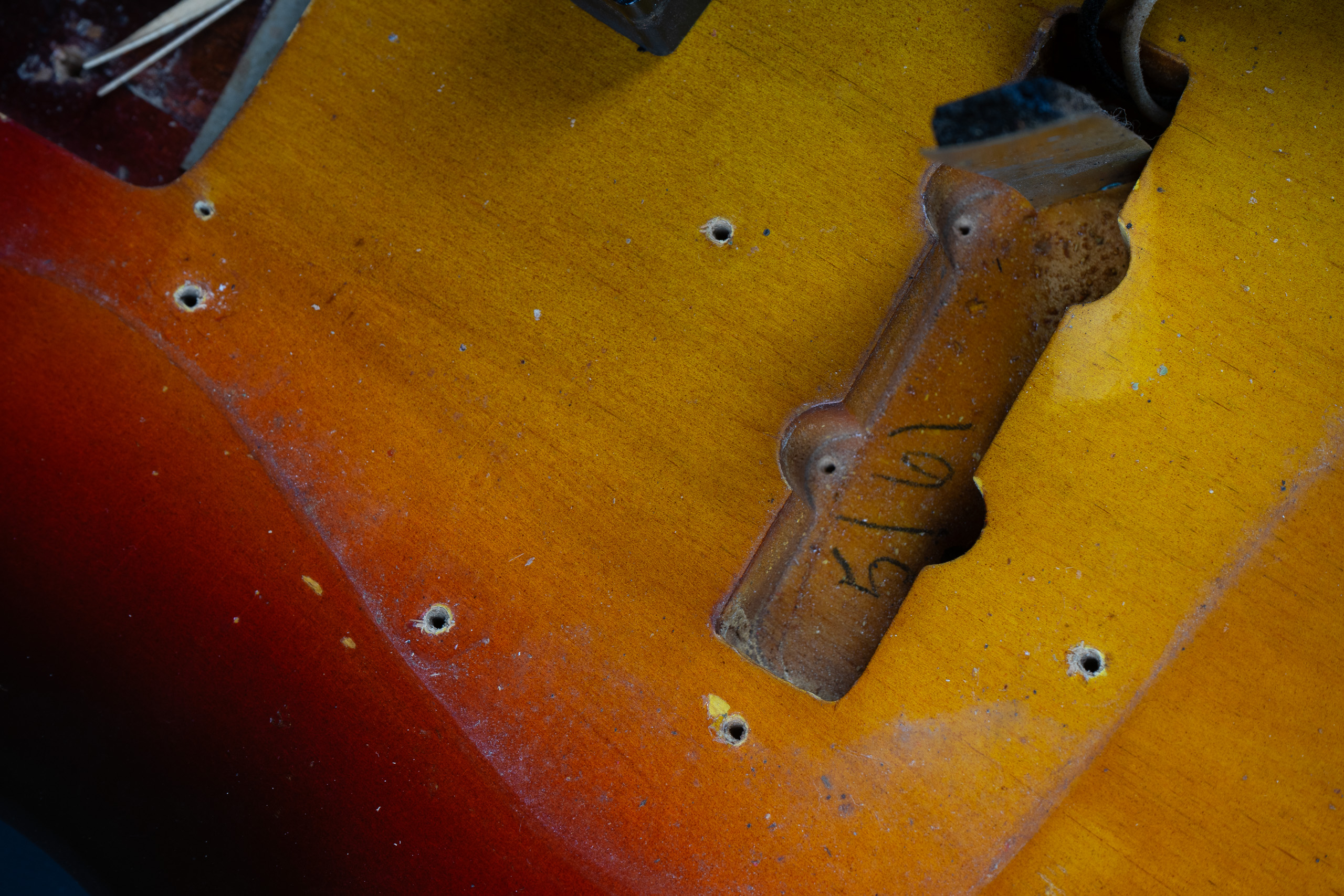 1961 Fender Stack Knob Jazz Bass – Sunburst