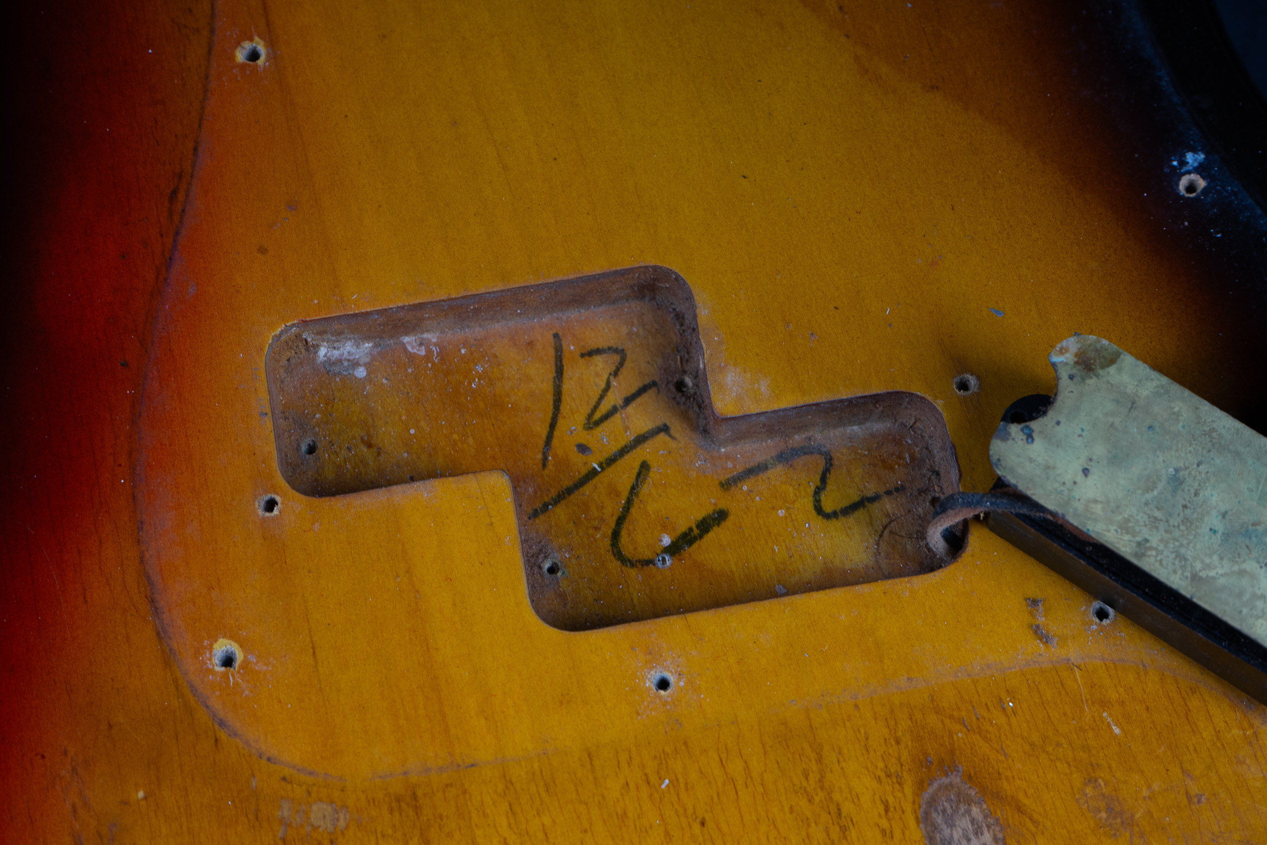 1962 Fender Precision Bass – Sunburst