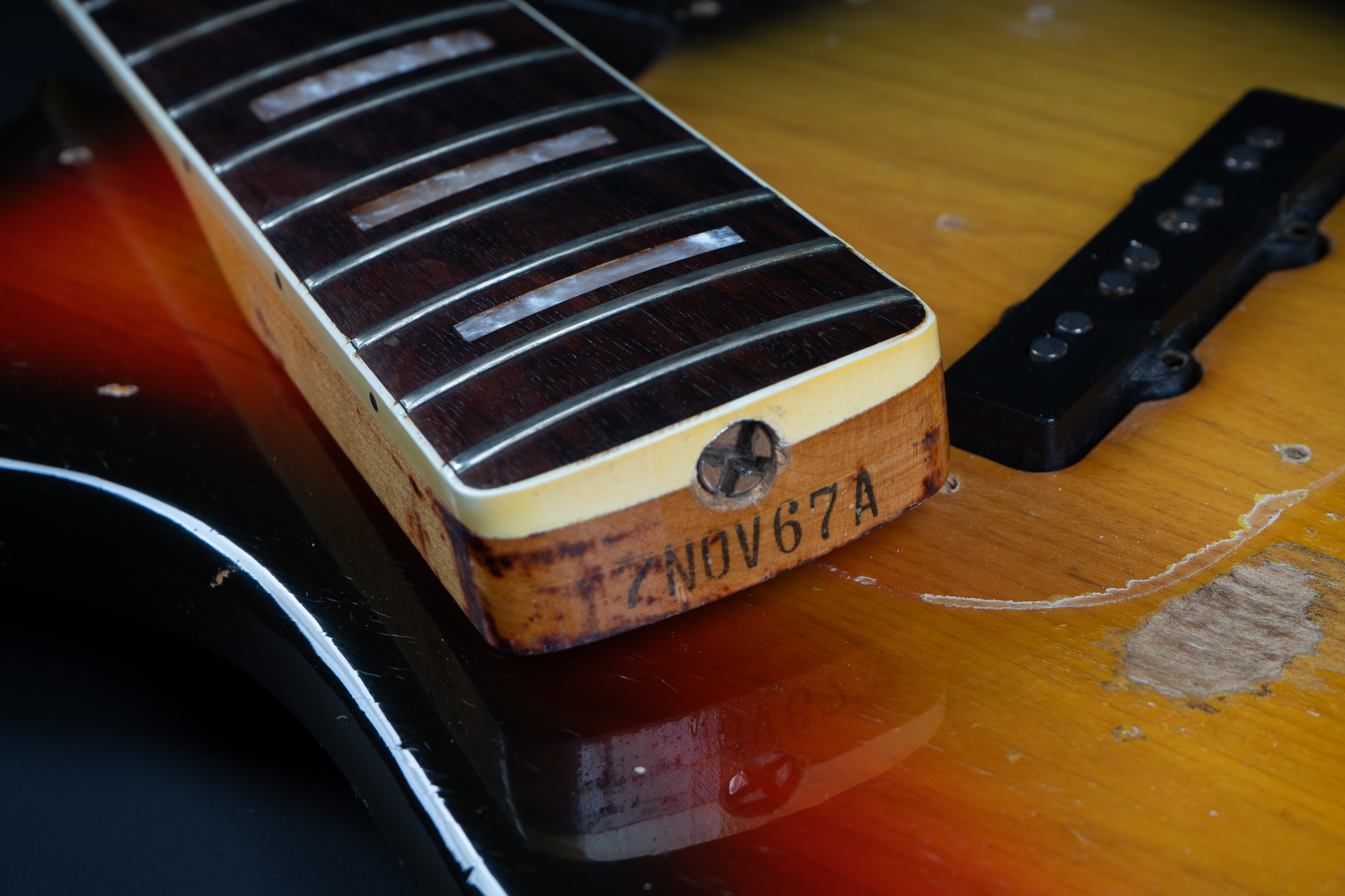 1968 Fender Jazz Bass – Sunburst