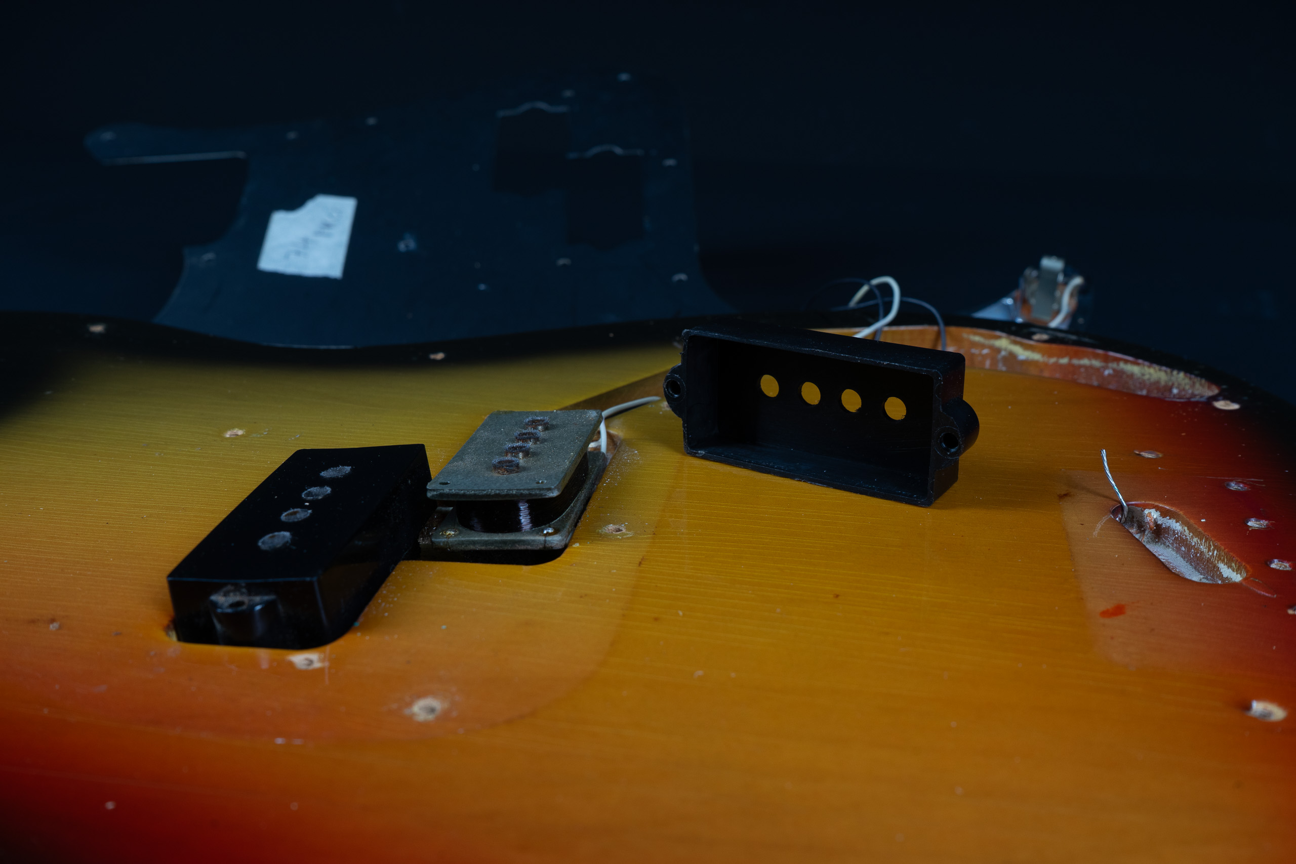 1974 Fender Precision Bass – Sunburst (A-neck – 3,8Kg)
