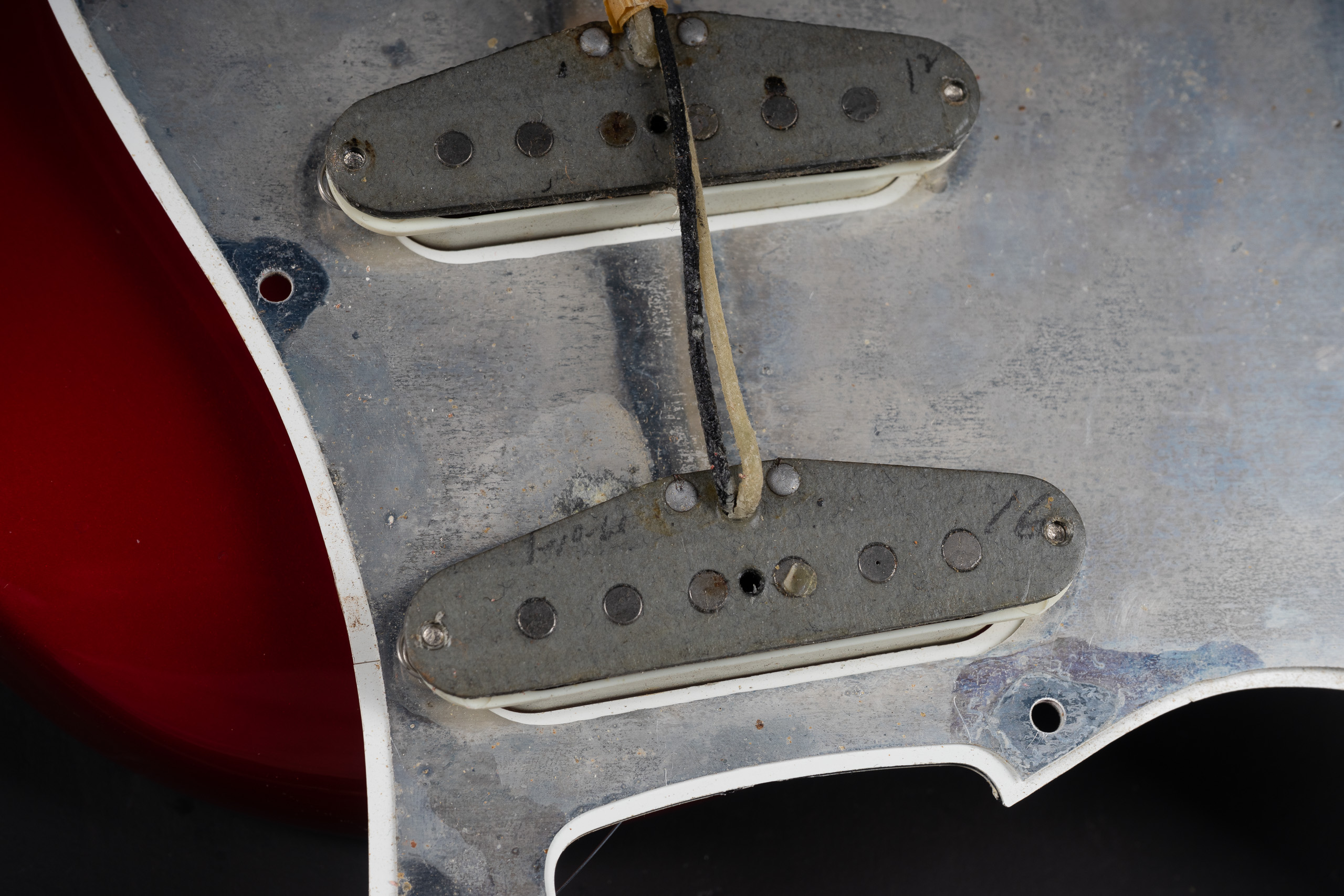 1966 Fender Stratocaster – Candy Apple Red (all 65 specs – January 1966 pickups!)