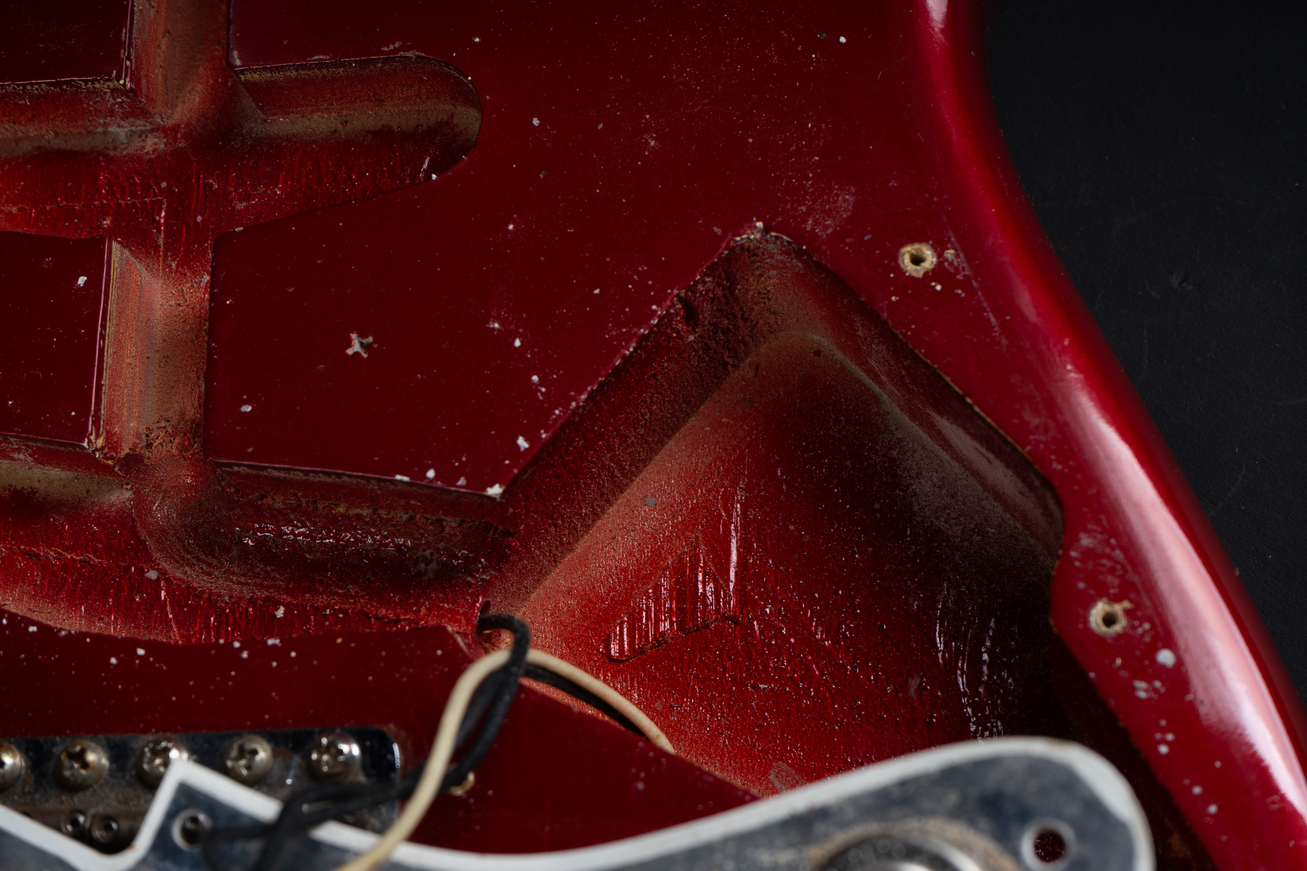 1966 Fender Stratocaster – Candy Apple Red (all 65 specs – January 1966 pickups!)